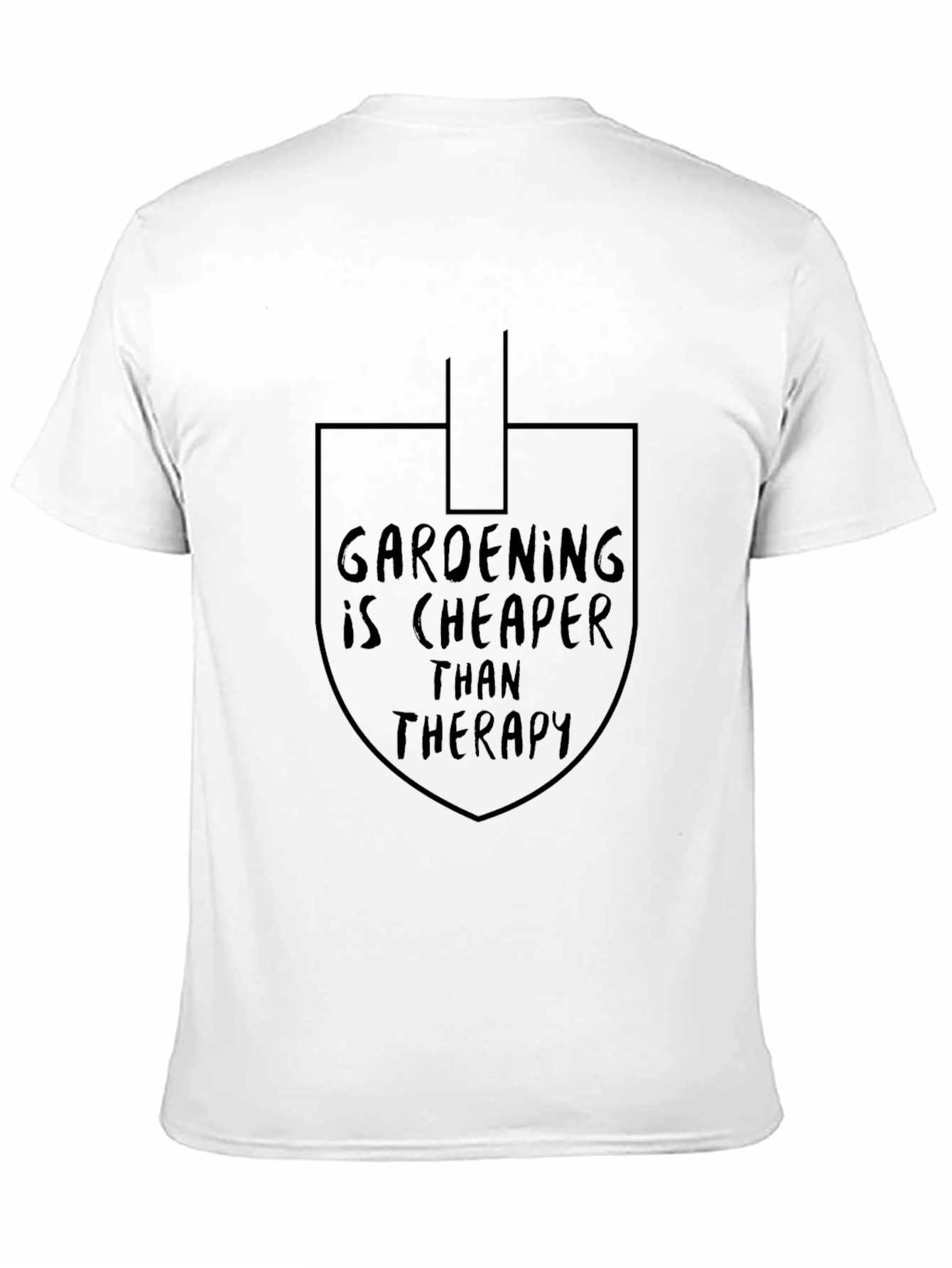 Gardening is Cheaper T-Shirt Funny Gardener Gift - 11
