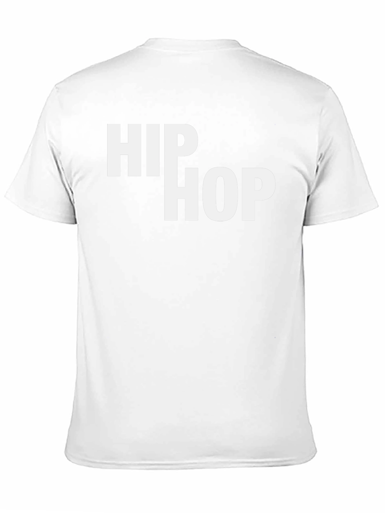 Black Hip Hop Graphic Print Crew Neck T-Shirt view 11