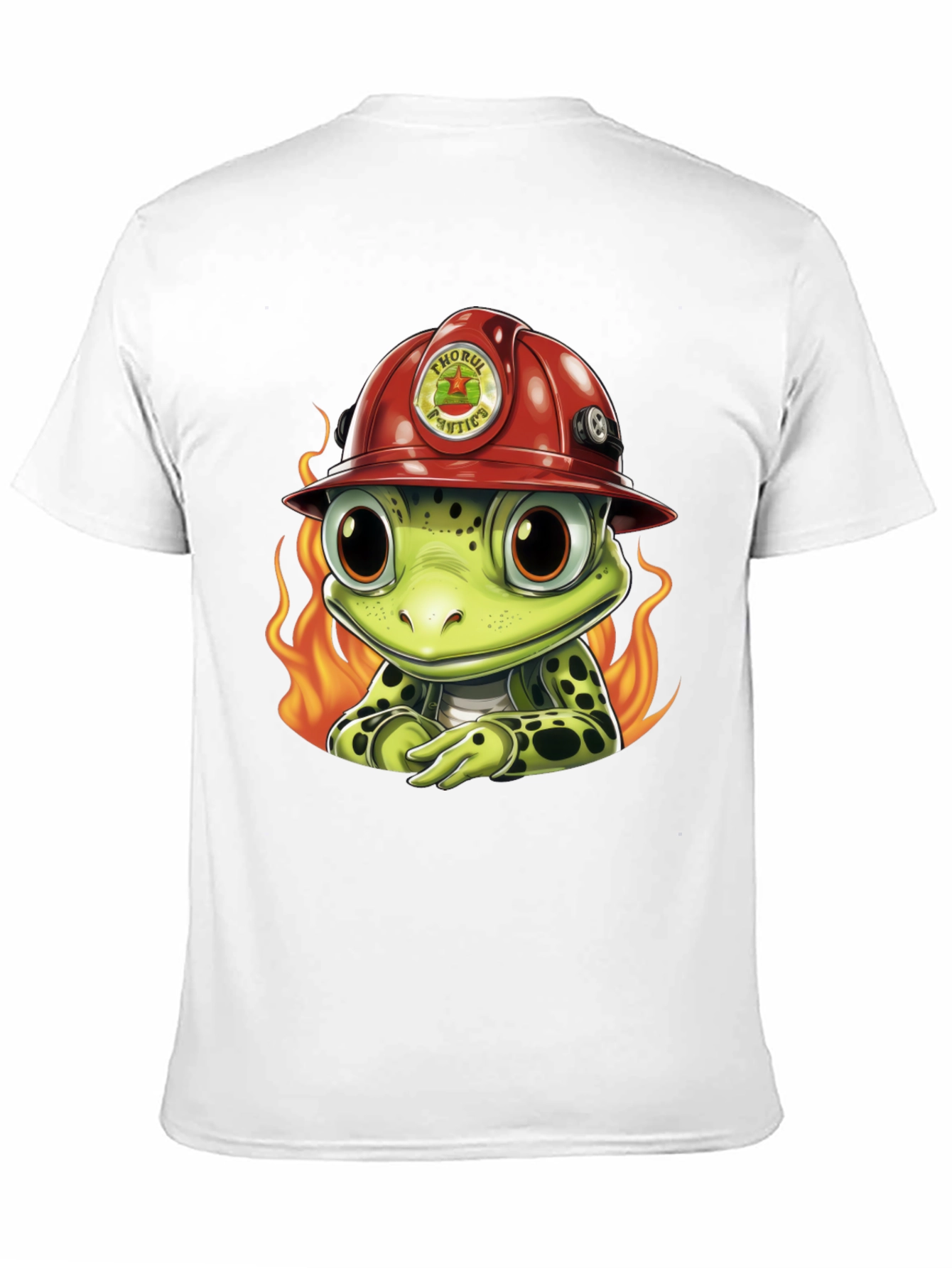 Black Frog Firefighter T-Shirt view 11