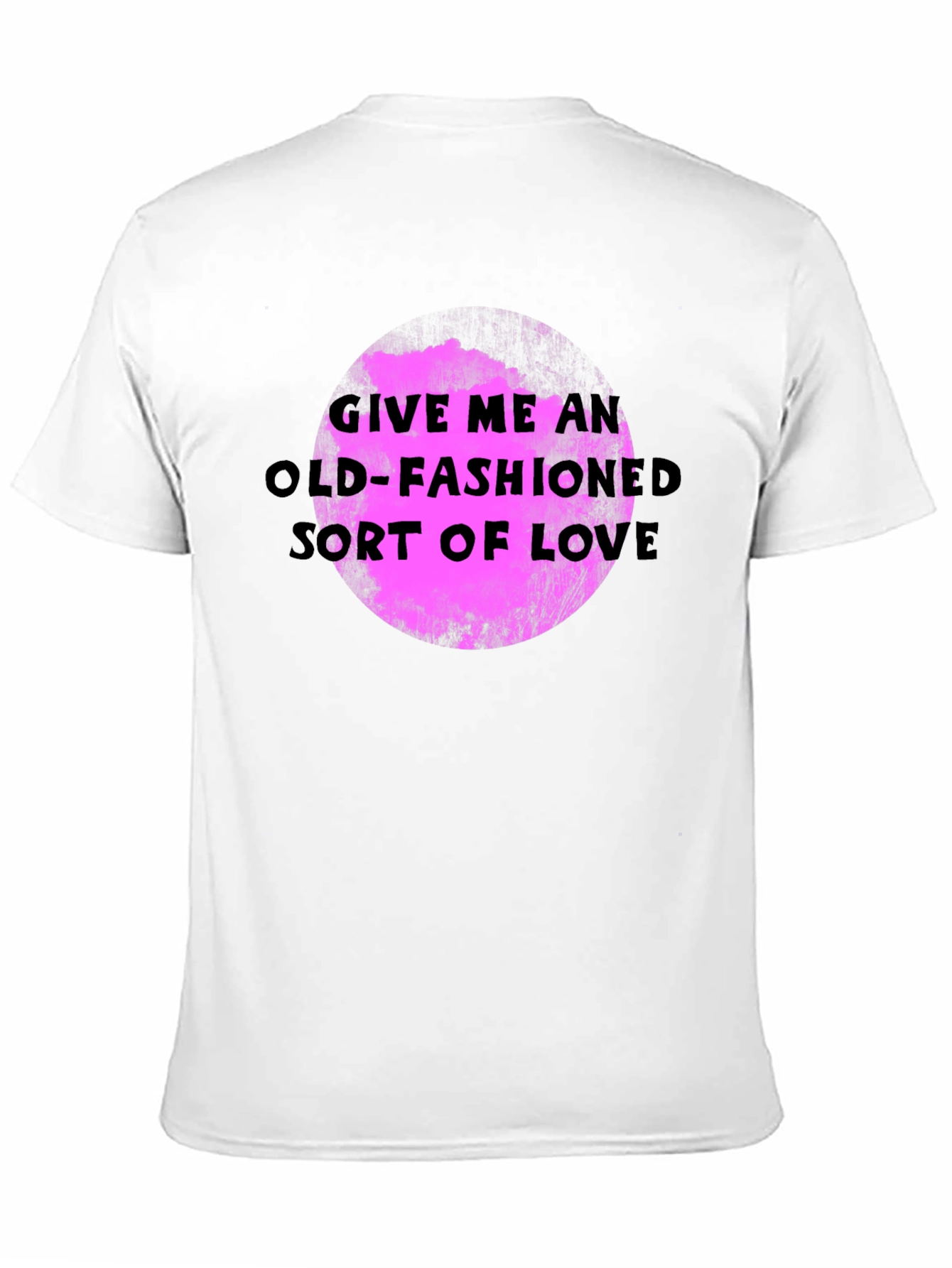 Black Old-Fashioned Love Graphic T-Shirt view 11