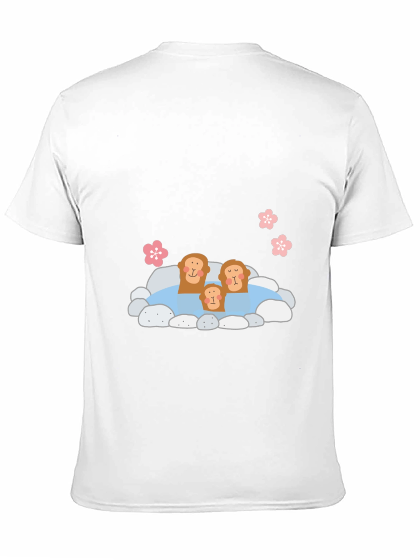 Black Monkey Hot Spring T-Shirt - Cozy & Cute view 11