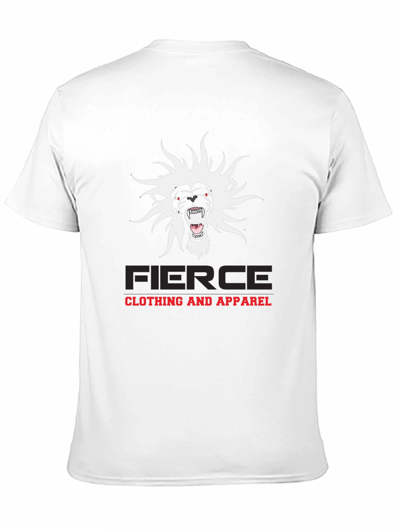 Black Fierce Graphic Tee - Black Cotton Blend view 11