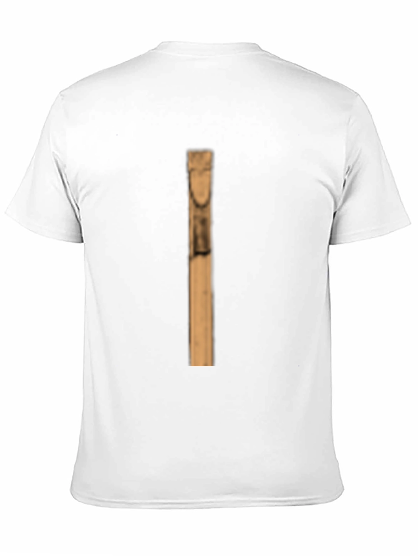 Black Unique Graphic Tee - Organ Pipe Design view 11