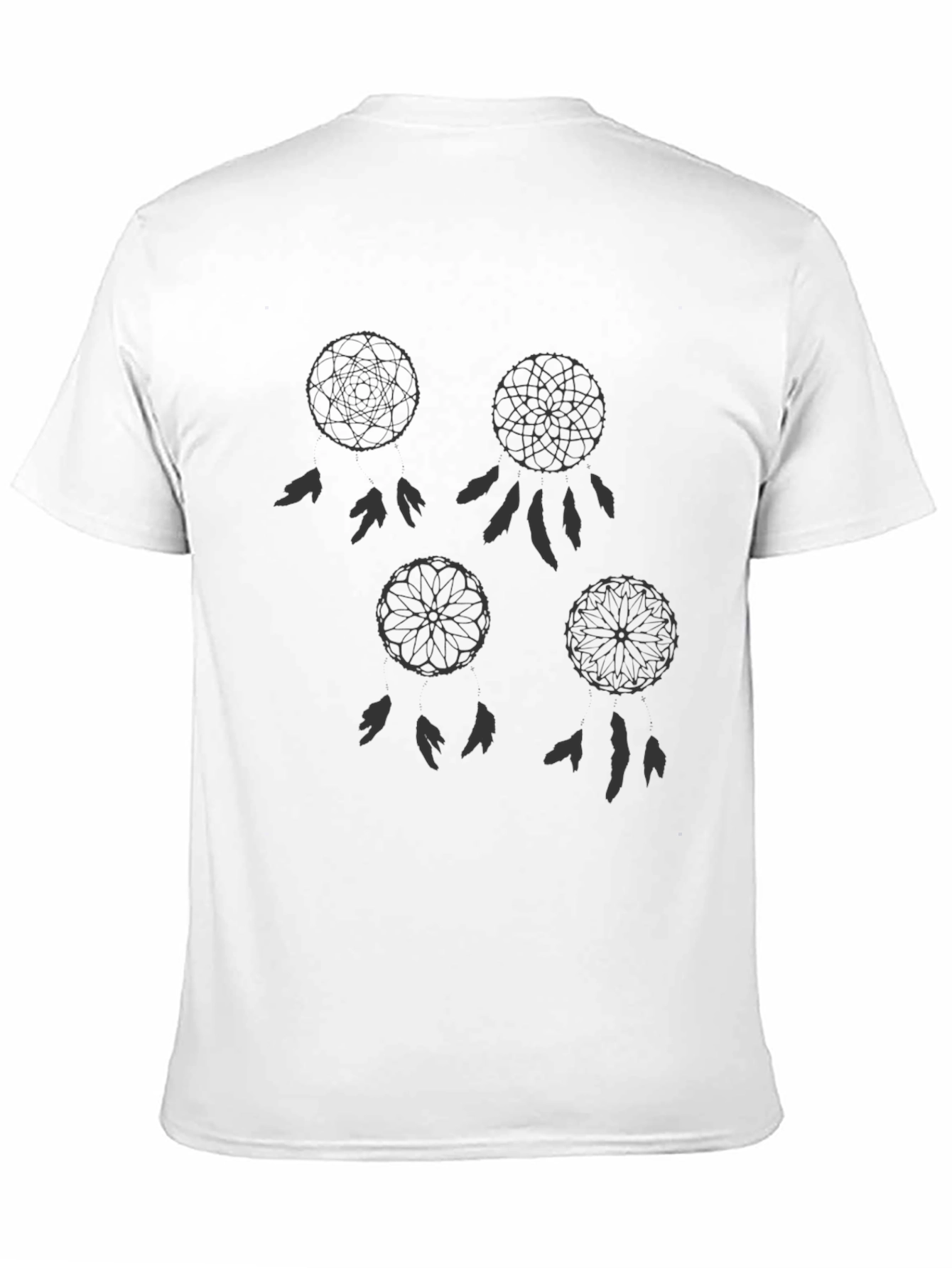 Black Dreamcatcher Graphic Tee - Stylish Comfort view 11