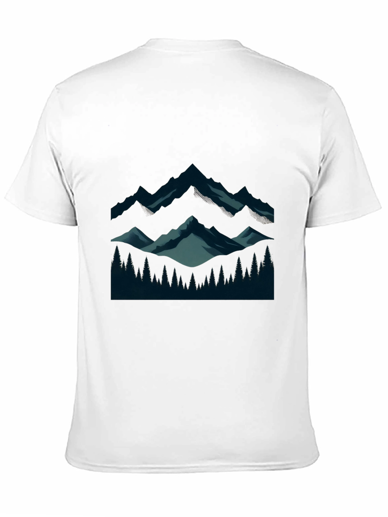 Black Mountain Vista Graphic Tee - Soft Cotton Comfort view 11