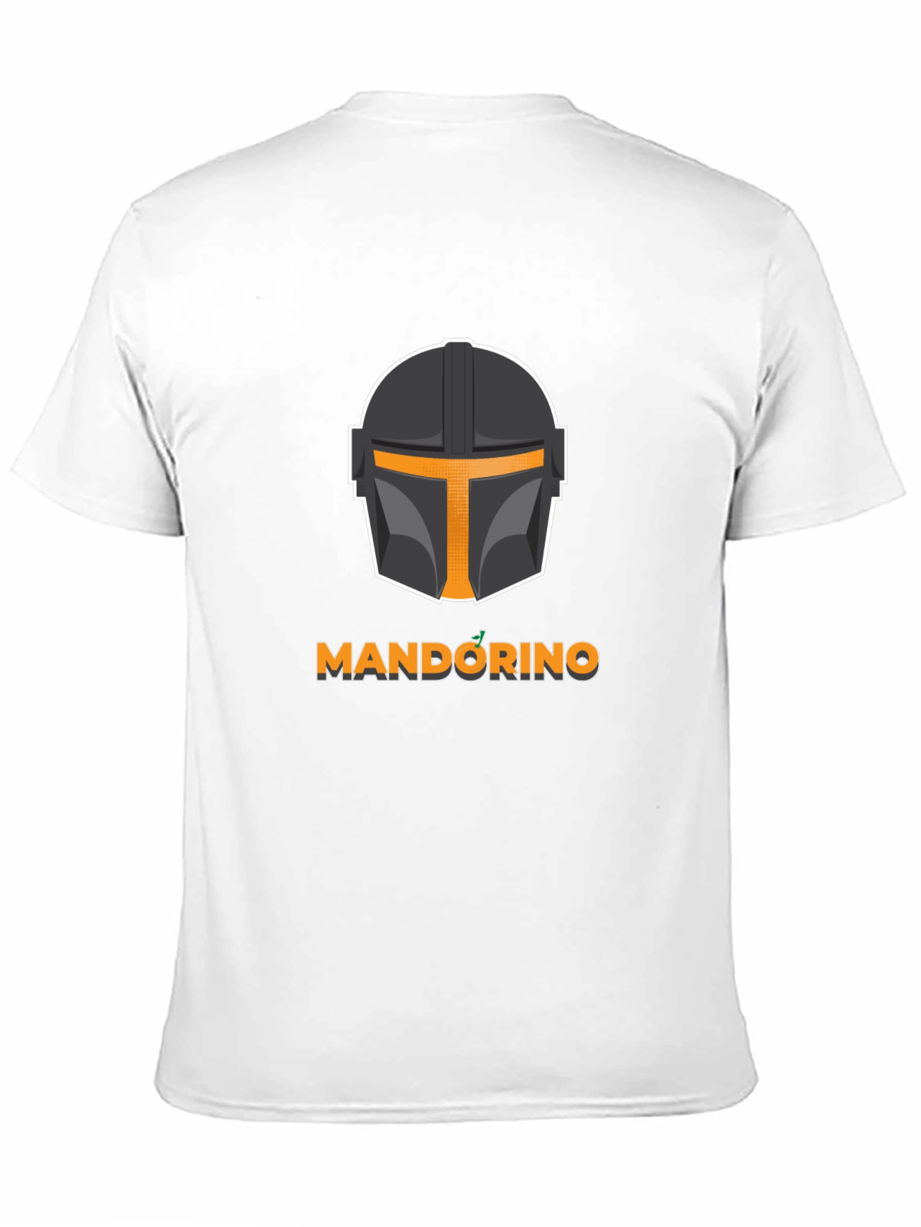 Black Mandorino T-Shirt - Mandalorian Inspired Black Tee view 11