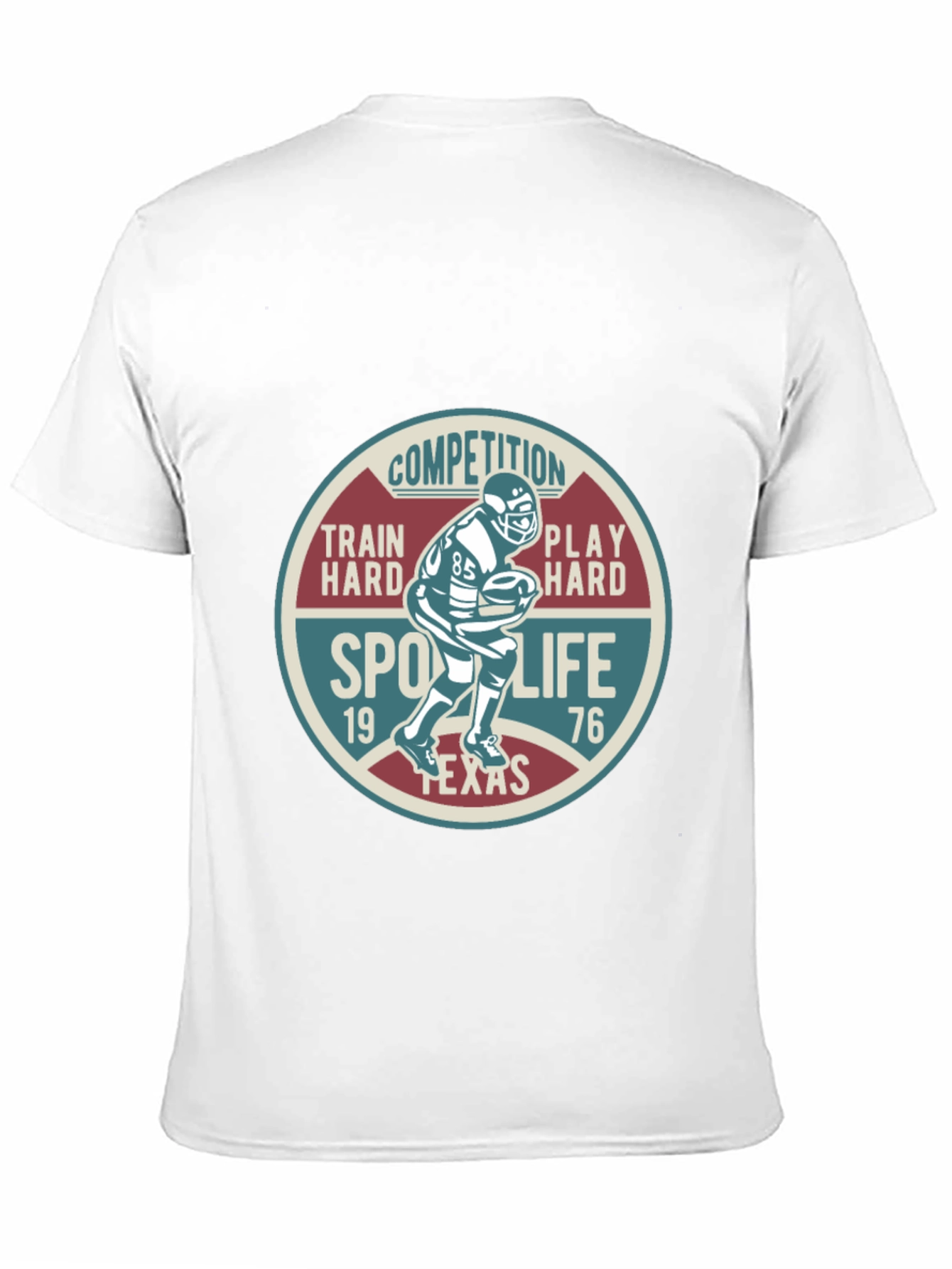 Black Sport Life Graphic T-Shirt - Texas Football view 11
