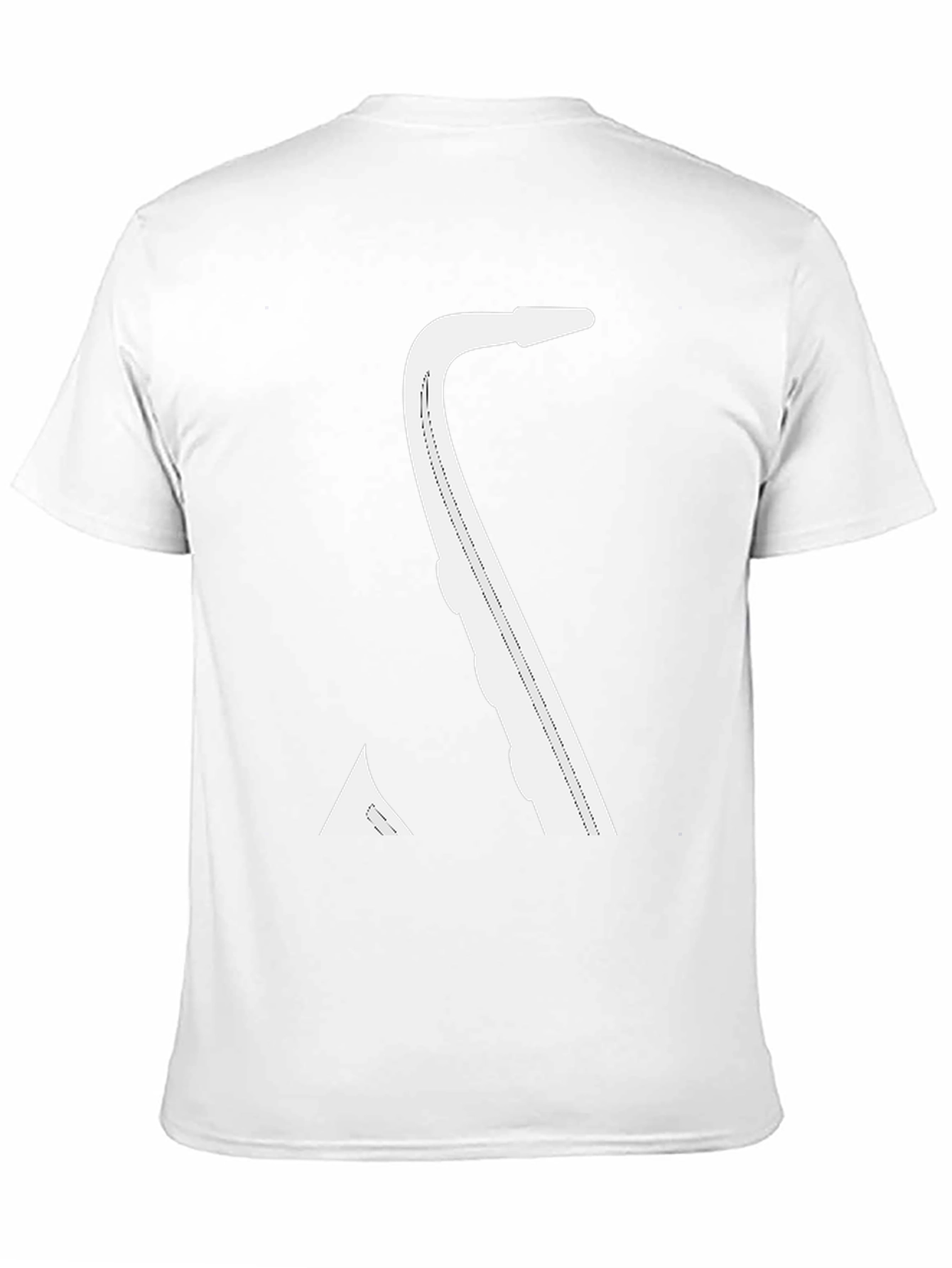 Black Saxophone Graphic T-Shirt - Cool Music Tee view 11