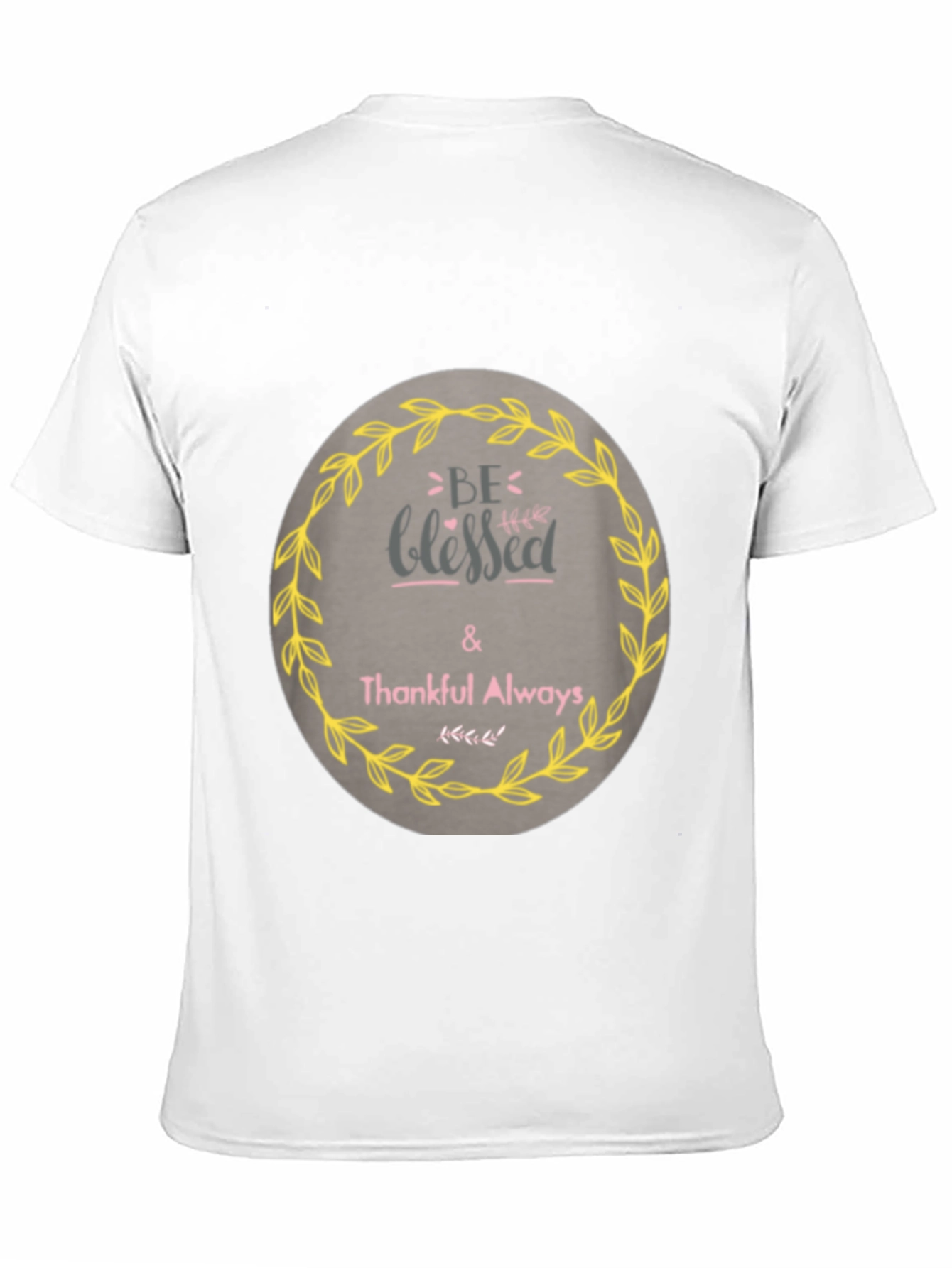 Black Be Blessed & Thankful Graphic T-Shirt view 11
