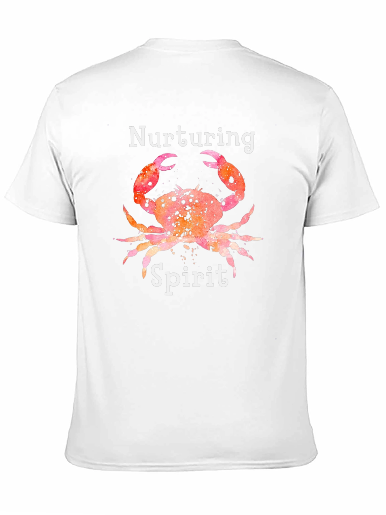 Black Nurturing Spirit Crab Graphic Tee - Black view 11