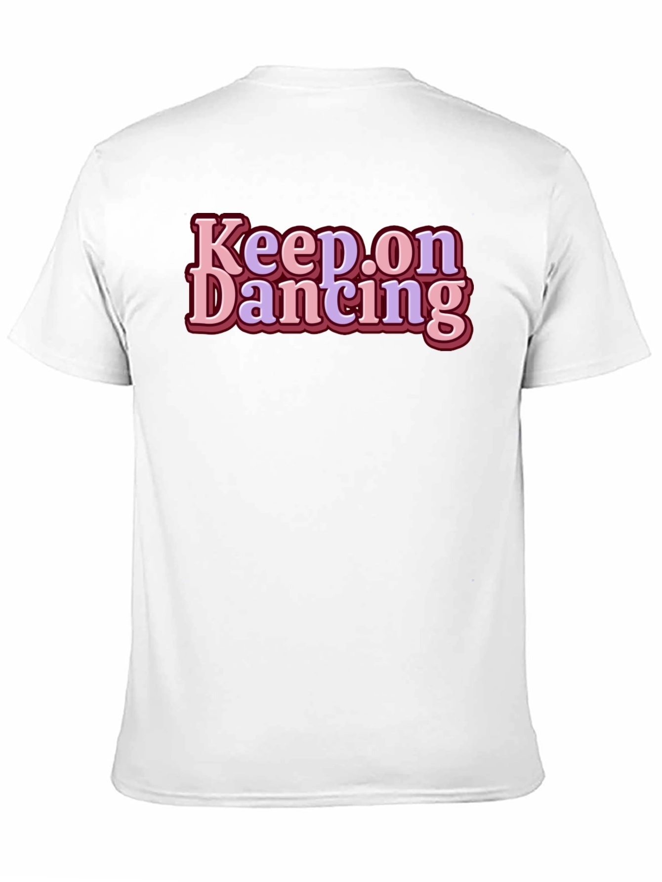 Black Keep on Dancing Graphic Tee - Retro Style view 11