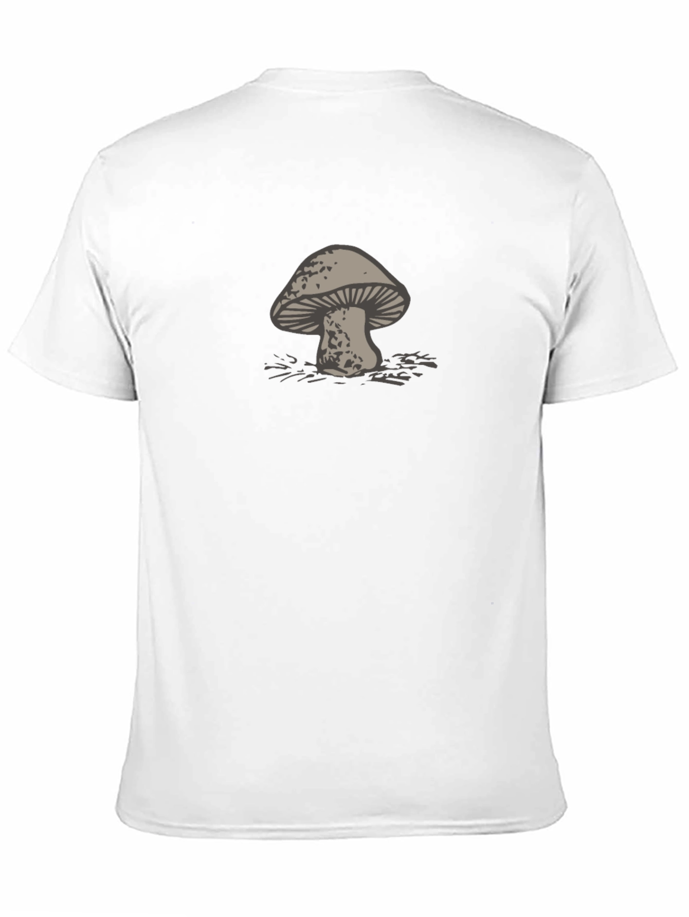 Black Mushroom Graphic Tee - Casual Style view 11