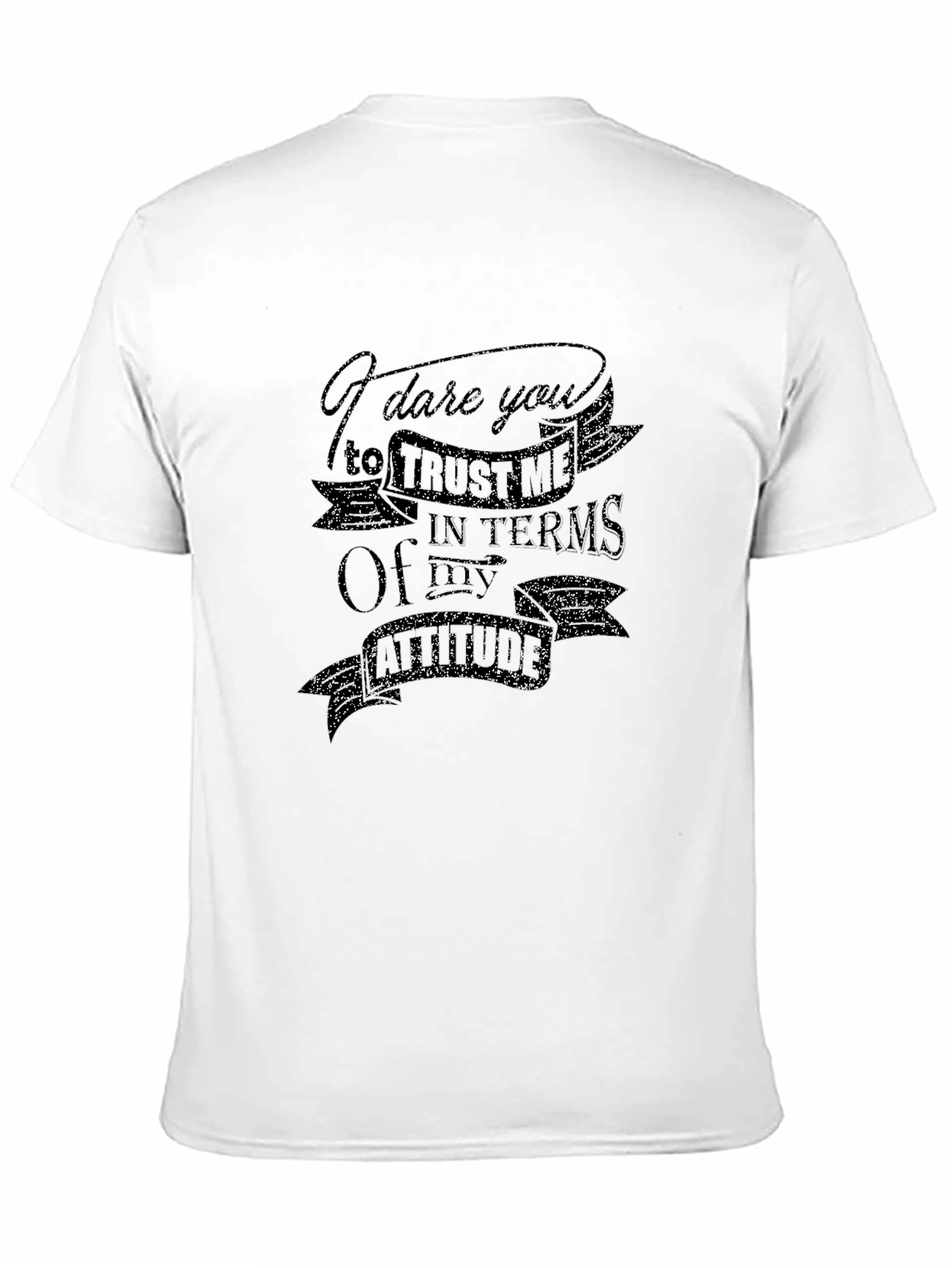 Black Sarcastic Humor Graphic Tee - Relax, I Rate You view 11