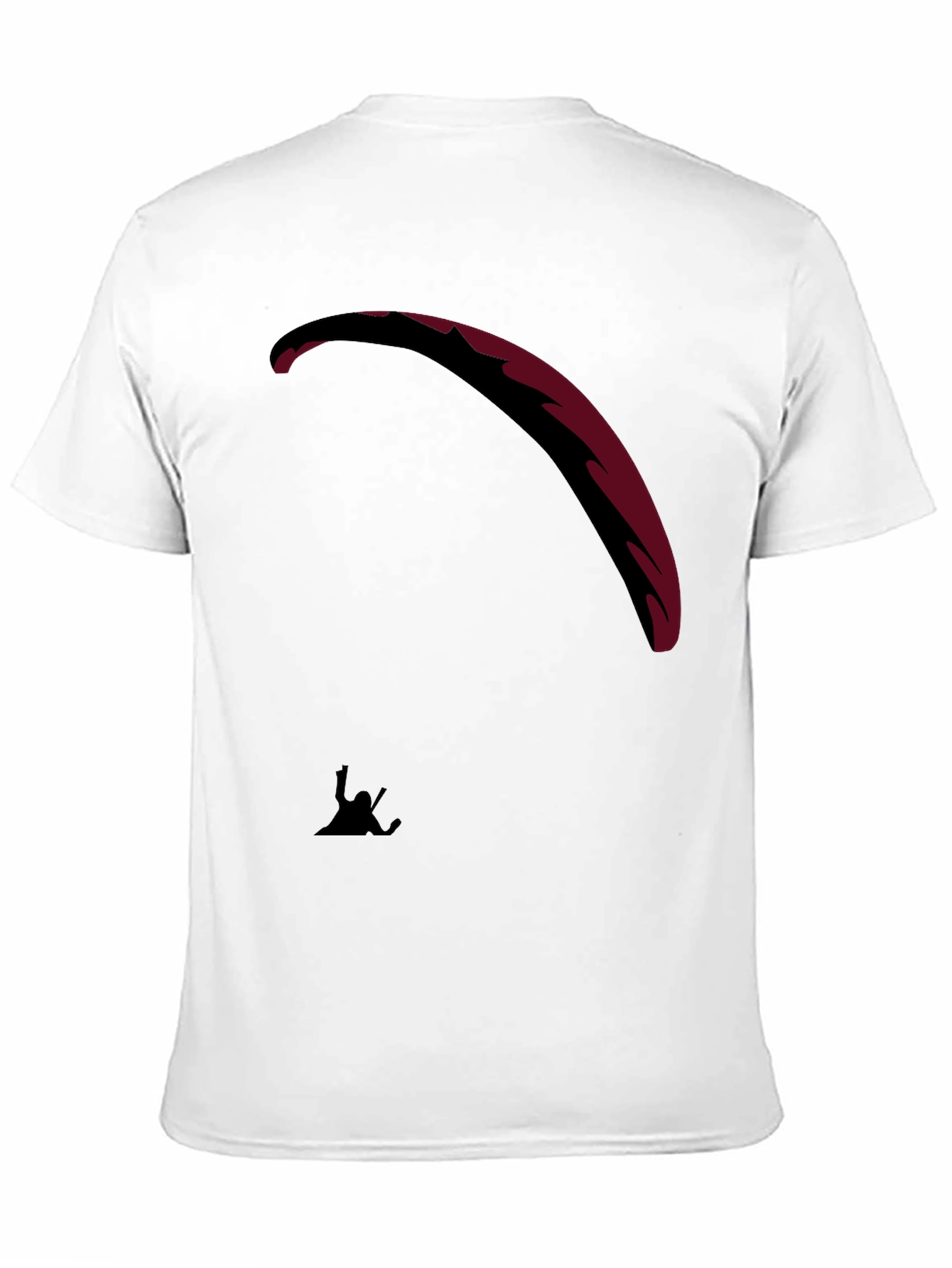 Black Black Paragliding T-Shirt - Adventure Ready! view 11