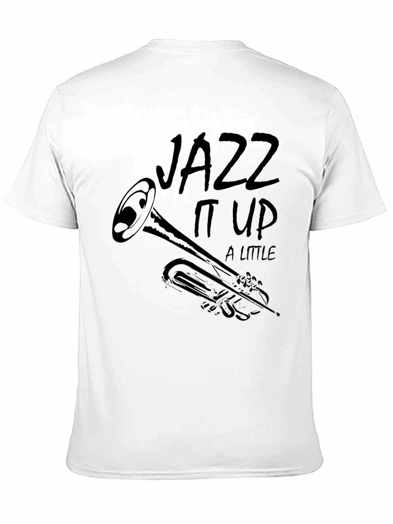 Black Jazz It Up Black Graphic T-Shirt view 11