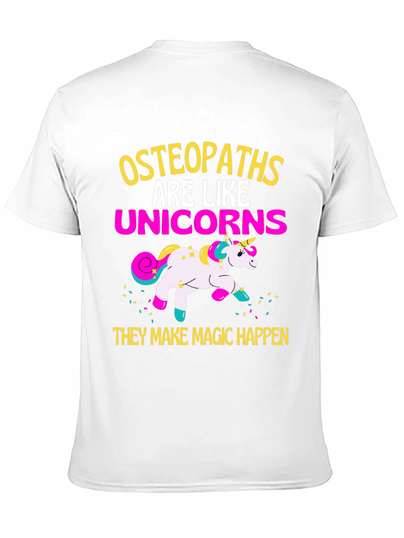 Black Osteopaths Are Like Unicorns T-Shirt view 11