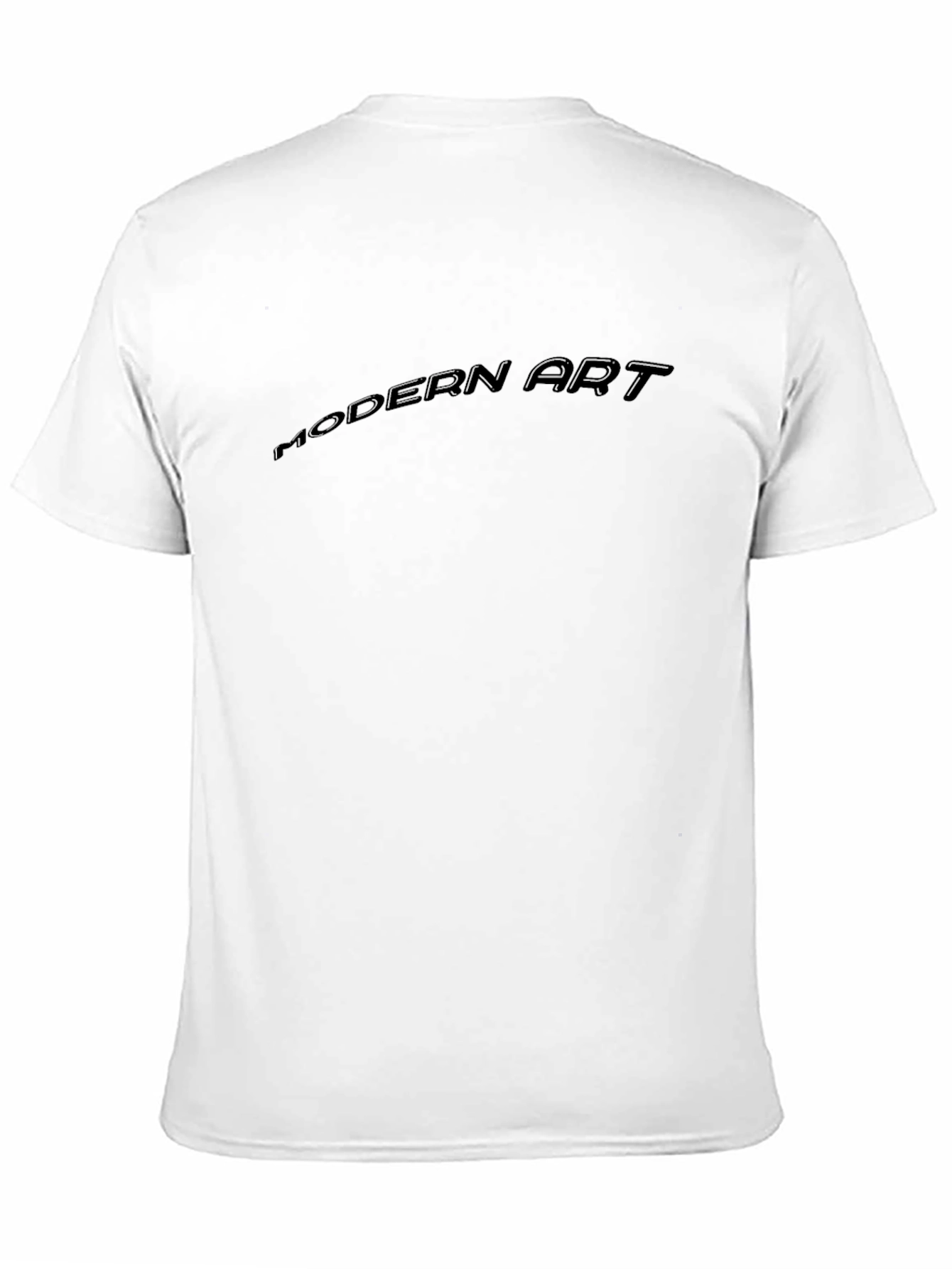 Black Modern Art T-Shirt - Stylish Statement Tee view 11