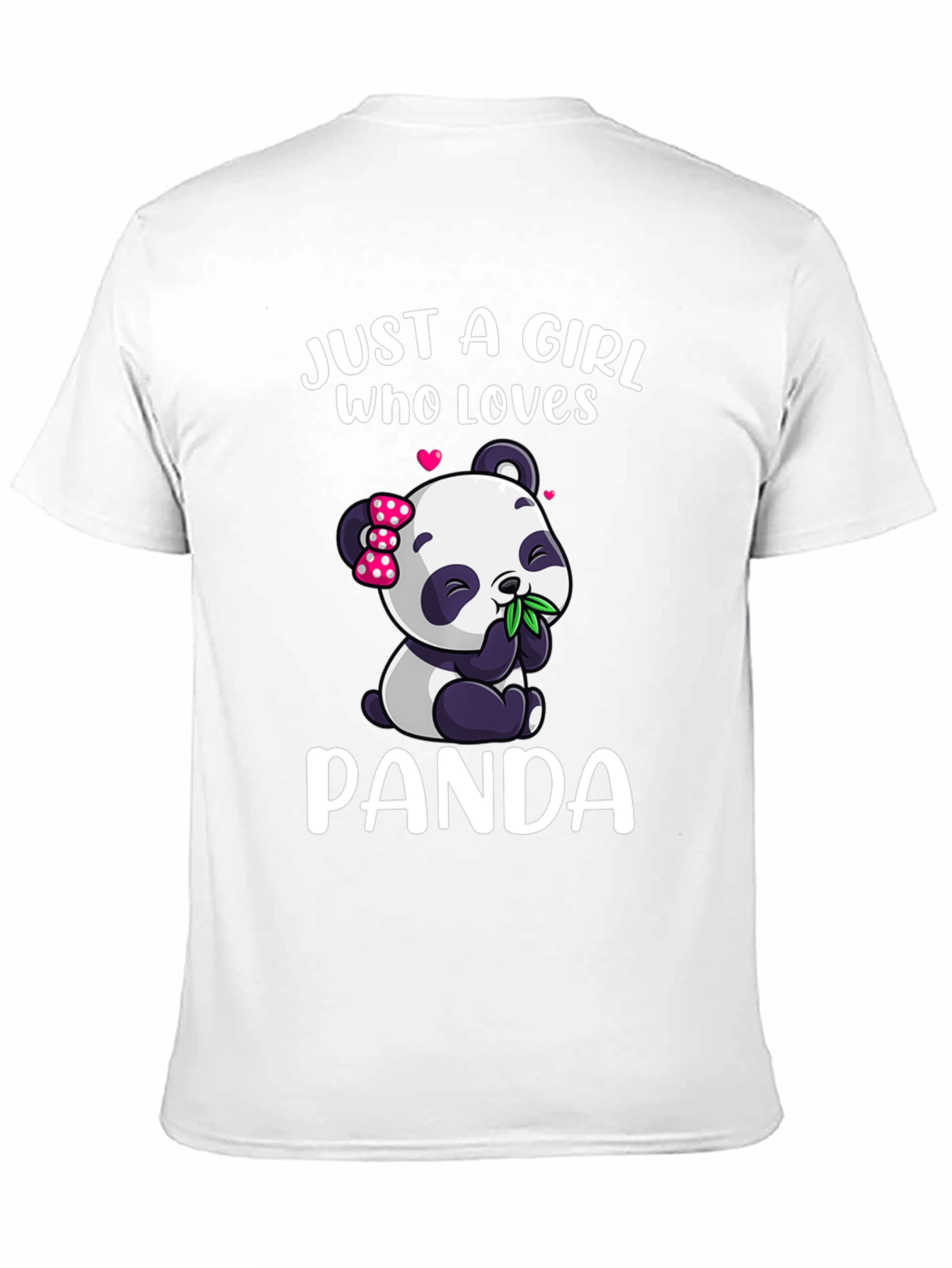 Black Girl's Panda Lover T-Shirt view 11