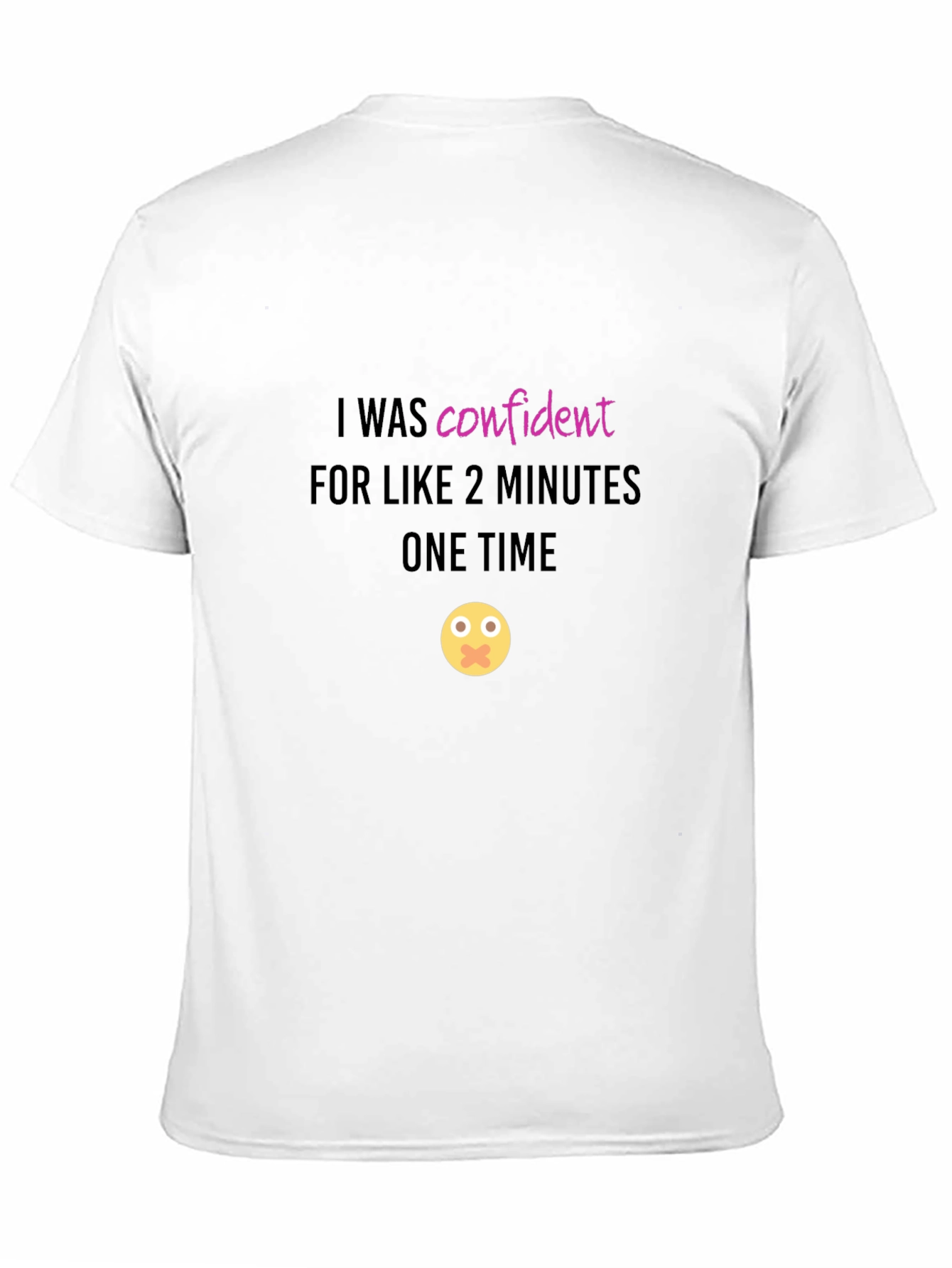Black Confident One Time Graphic Tee view 11