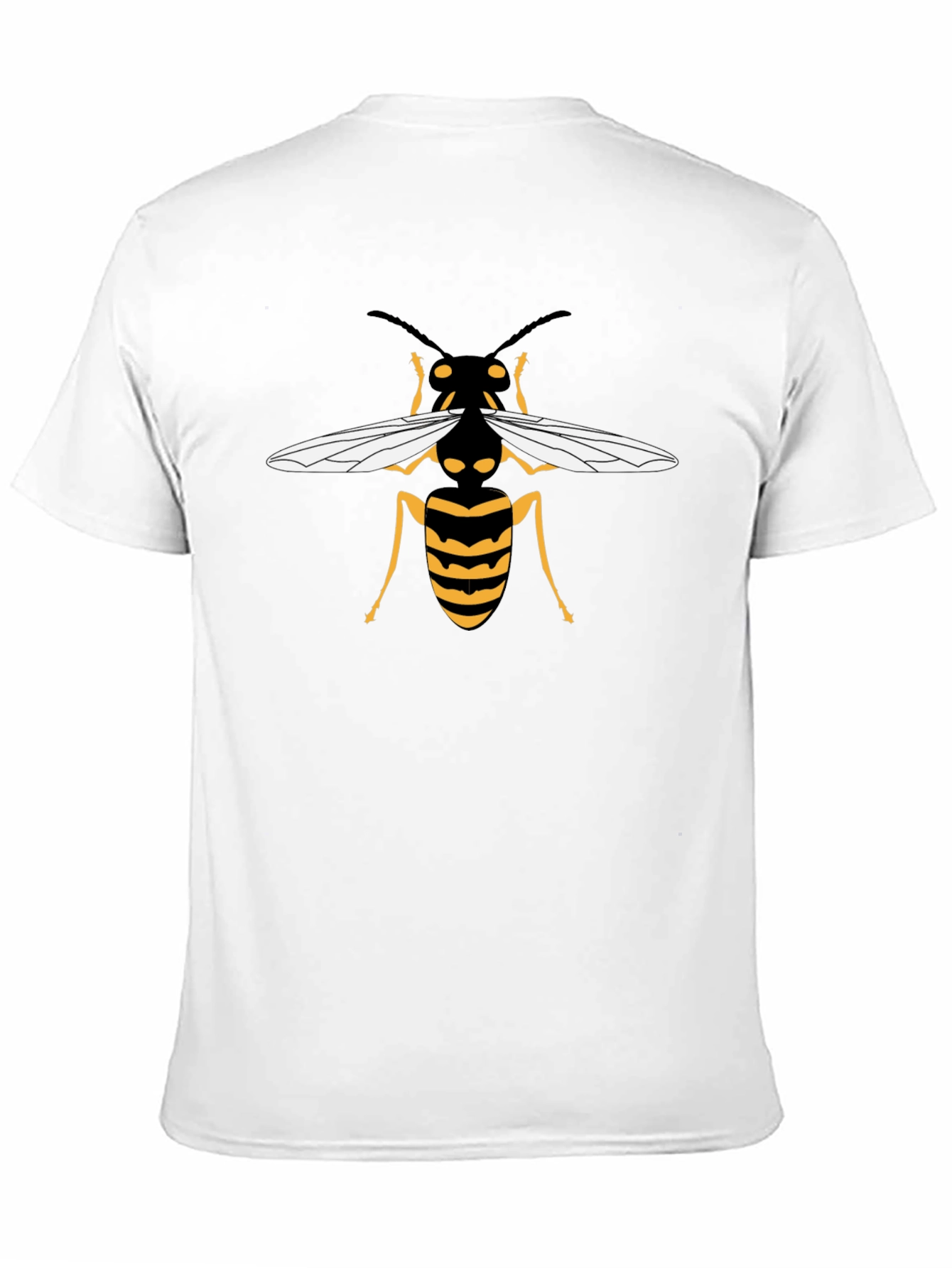 Black Wasp Graphic T-Shirt - Stylish Insect Design view 11