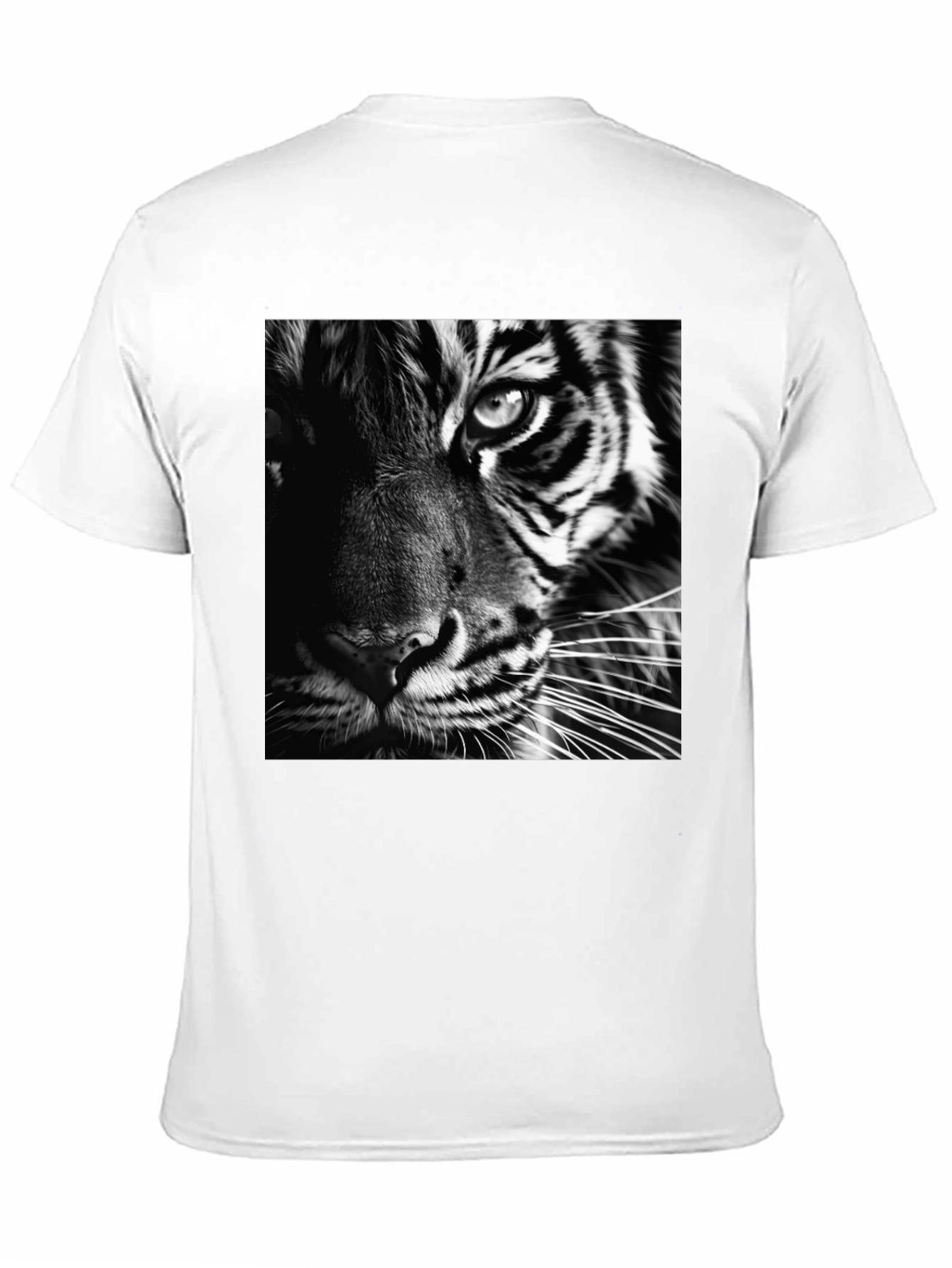 Black Black Tiger Graphic Tee - Men's Fashion view 11
