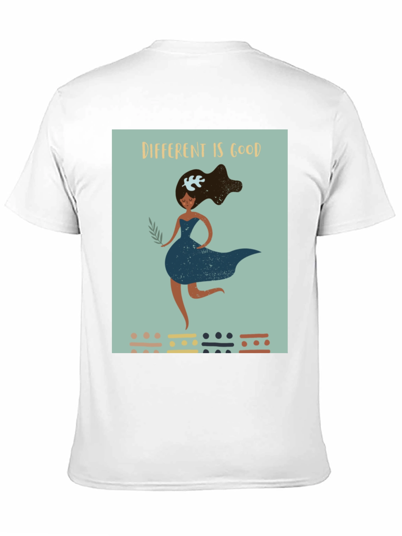 Black Different is Good Graphic Tee view 11