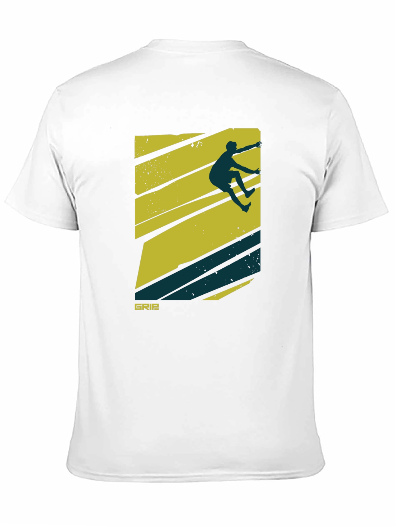Black Climbing Graphic Tee - Grip Strength Shirt view 11