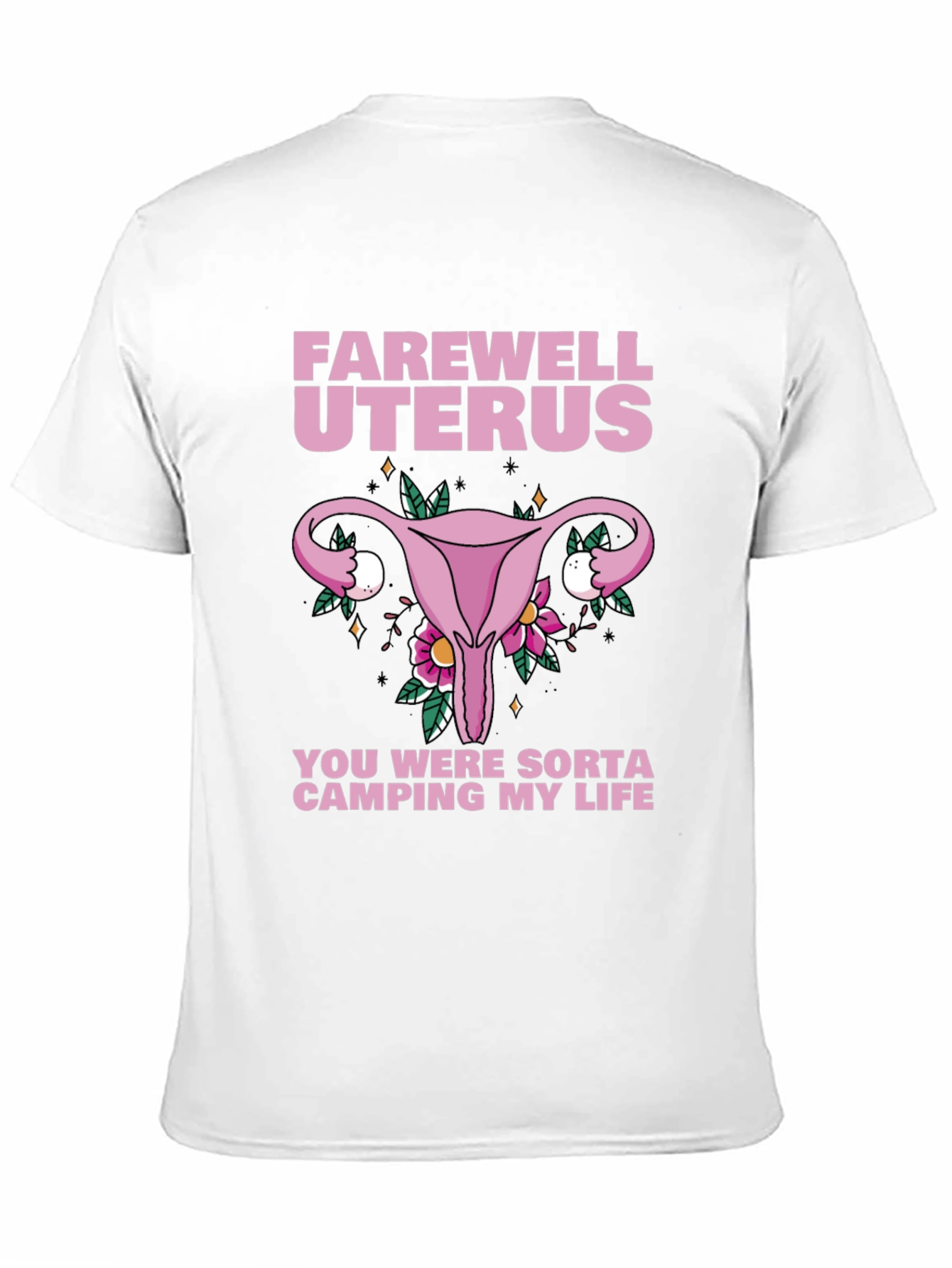 Farewell Uterus Graphic Tee - 11