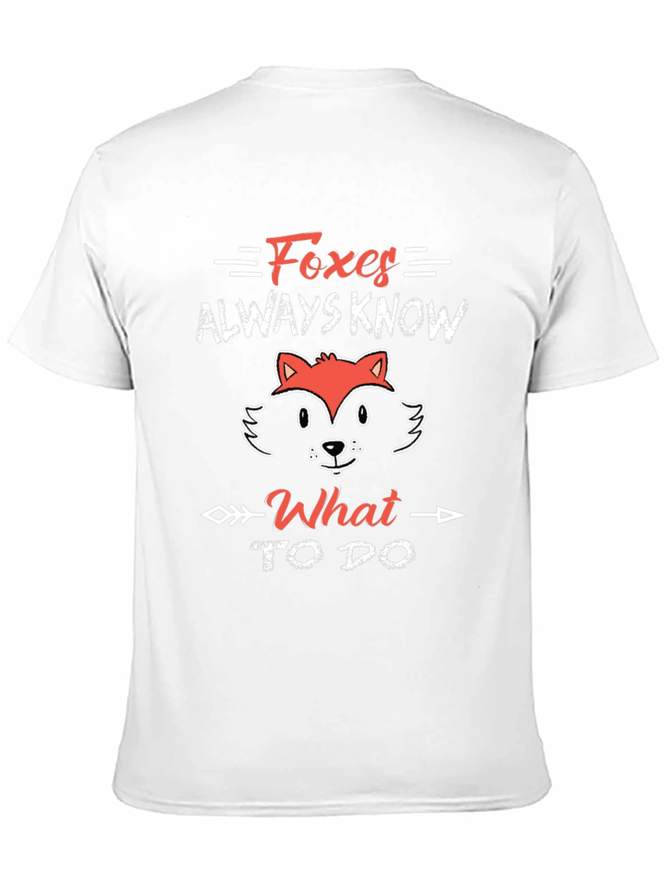 Black Foxes Always Know T-Shirt - Cute Animal Graphic Tee view 11