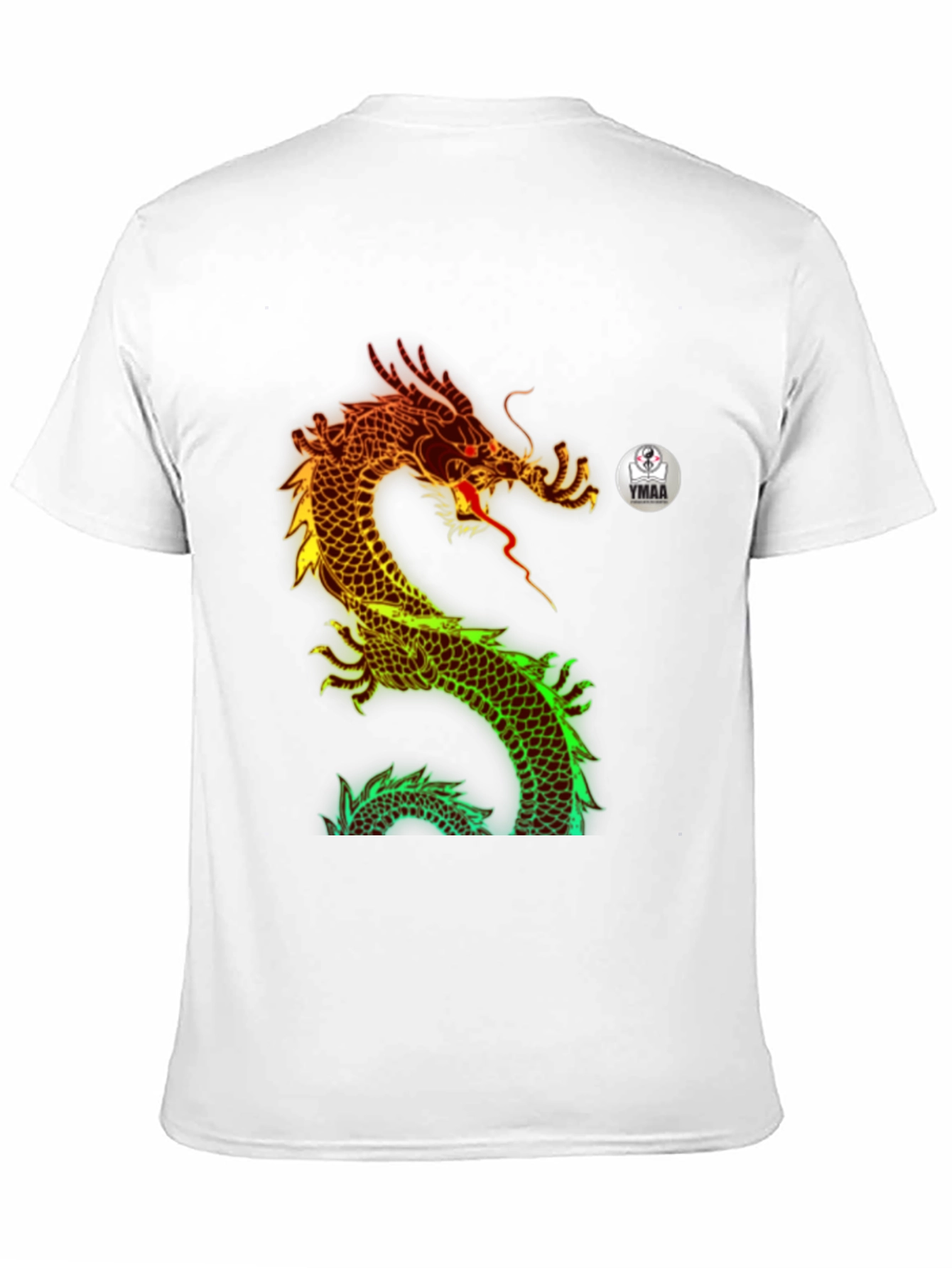 Black Fiery Dragon Graphic Tee - Bold Streetwear view 11