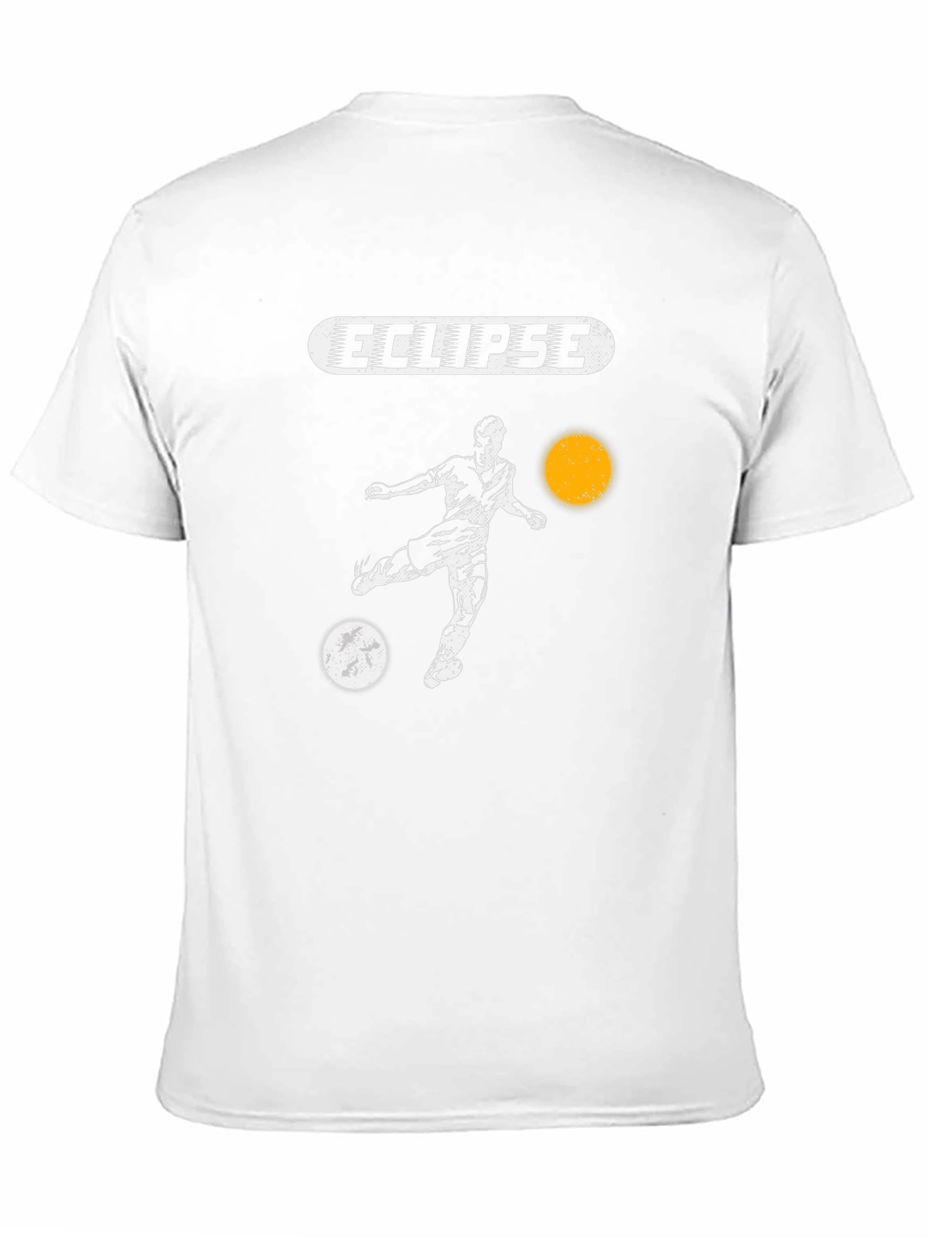 Eclipse Soccer Graphic Black T-Shirt - 11