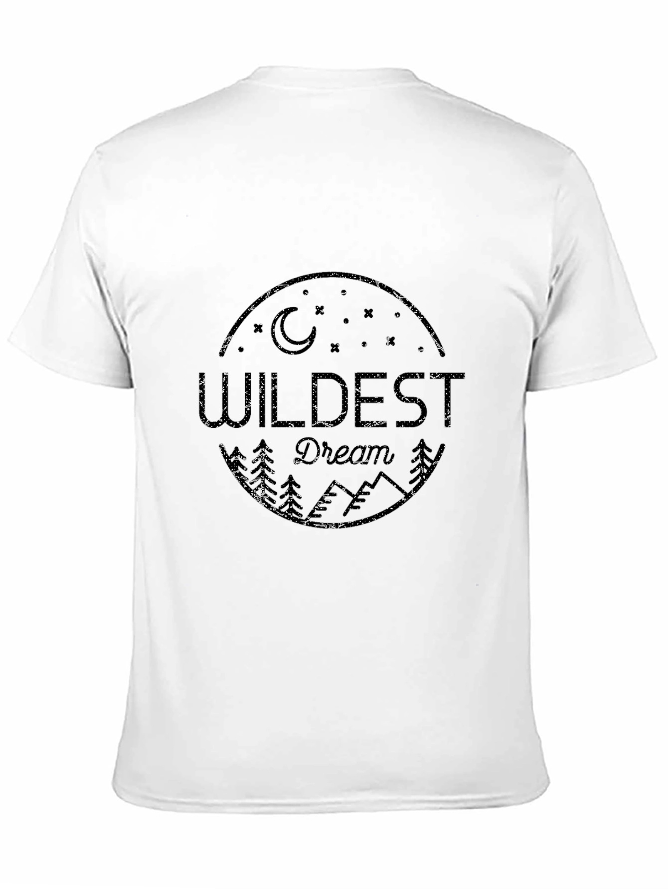 Black Wildest Dream Graphic Print T-Shirt - Black view 11