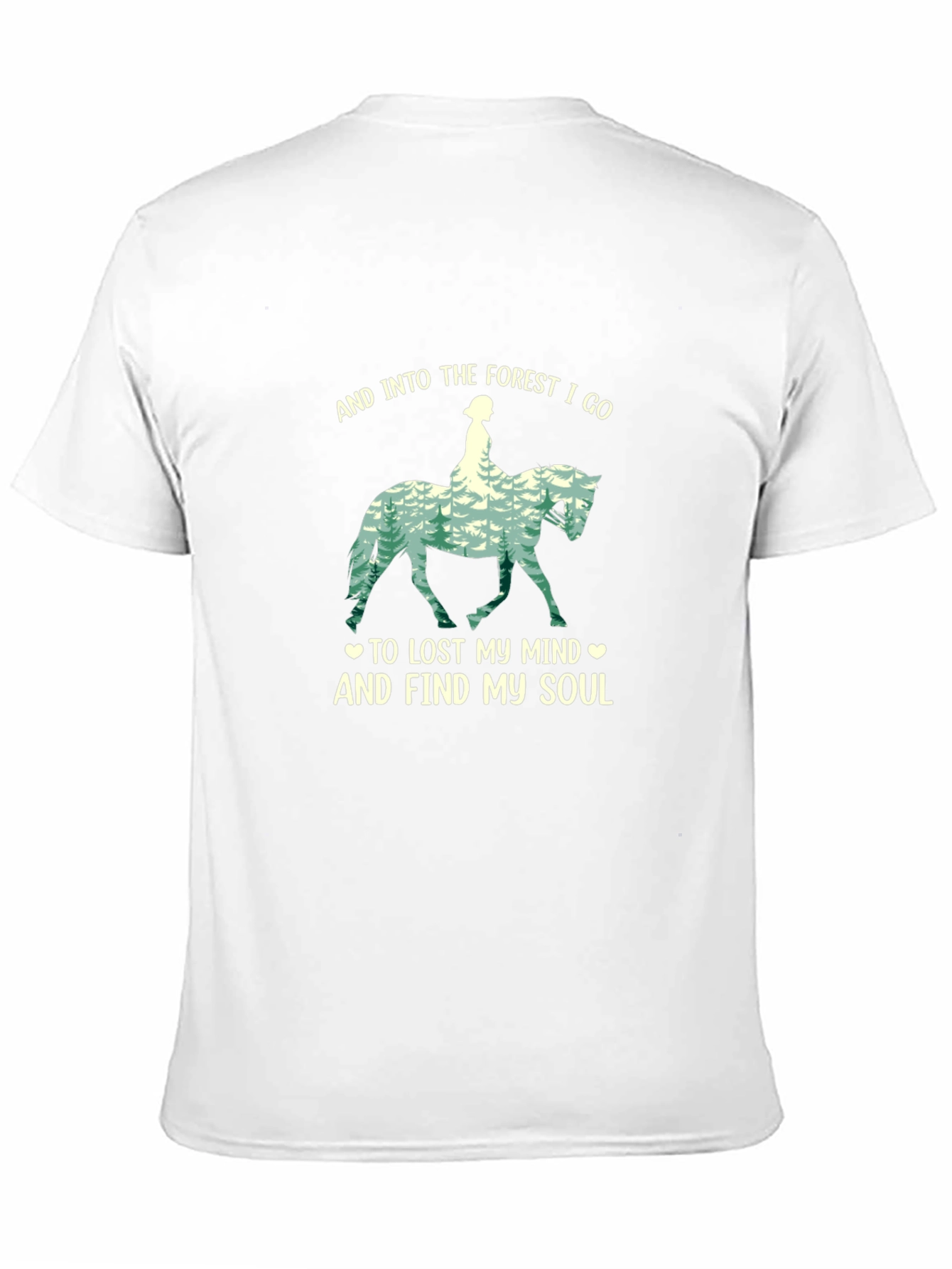 Black Forest Soul T-Shirt - Nature Horse Lover Tee view 11