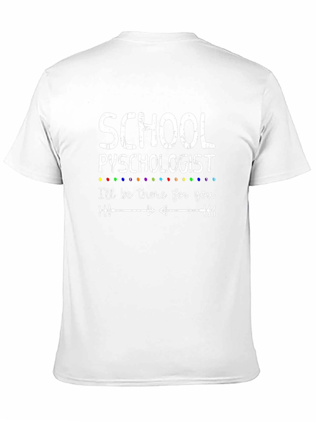 Black School Psychologist T-Shirt - Counselor Support Tee view 11