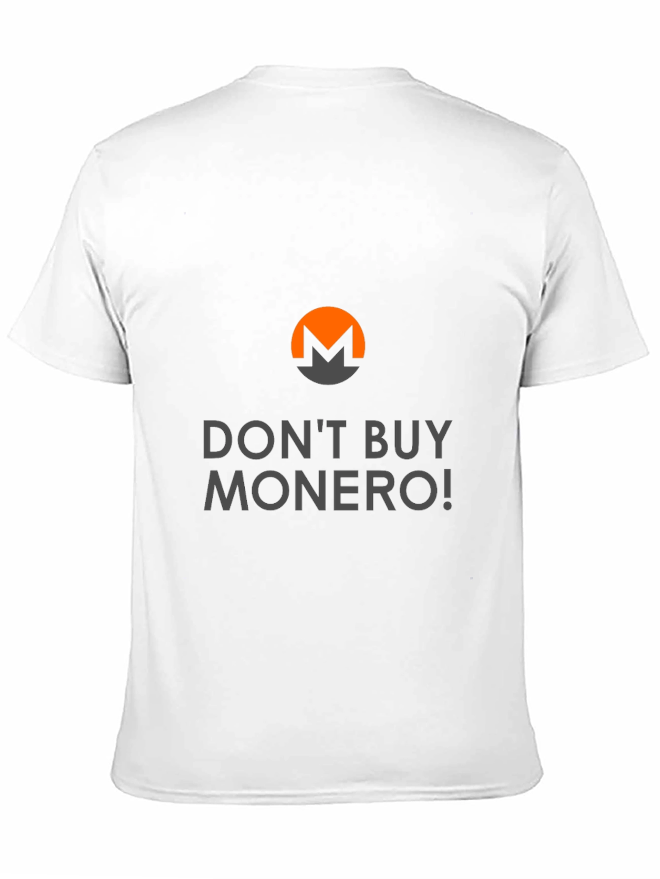 Black Don't Buy Monero T-Shirt - Crypto Humor Tee view 11