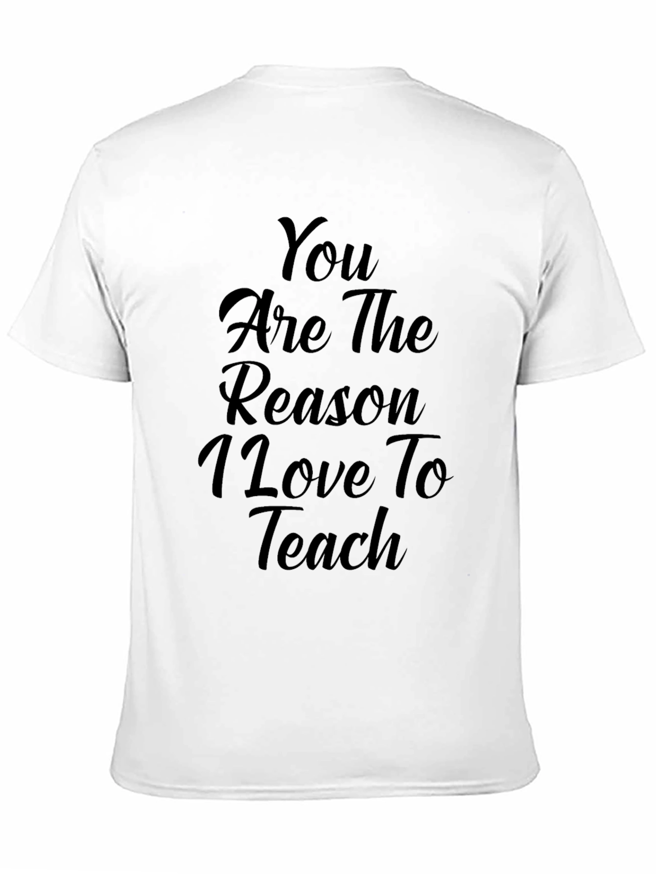 Black Teacher Appreciation Black T-Shirt view 11