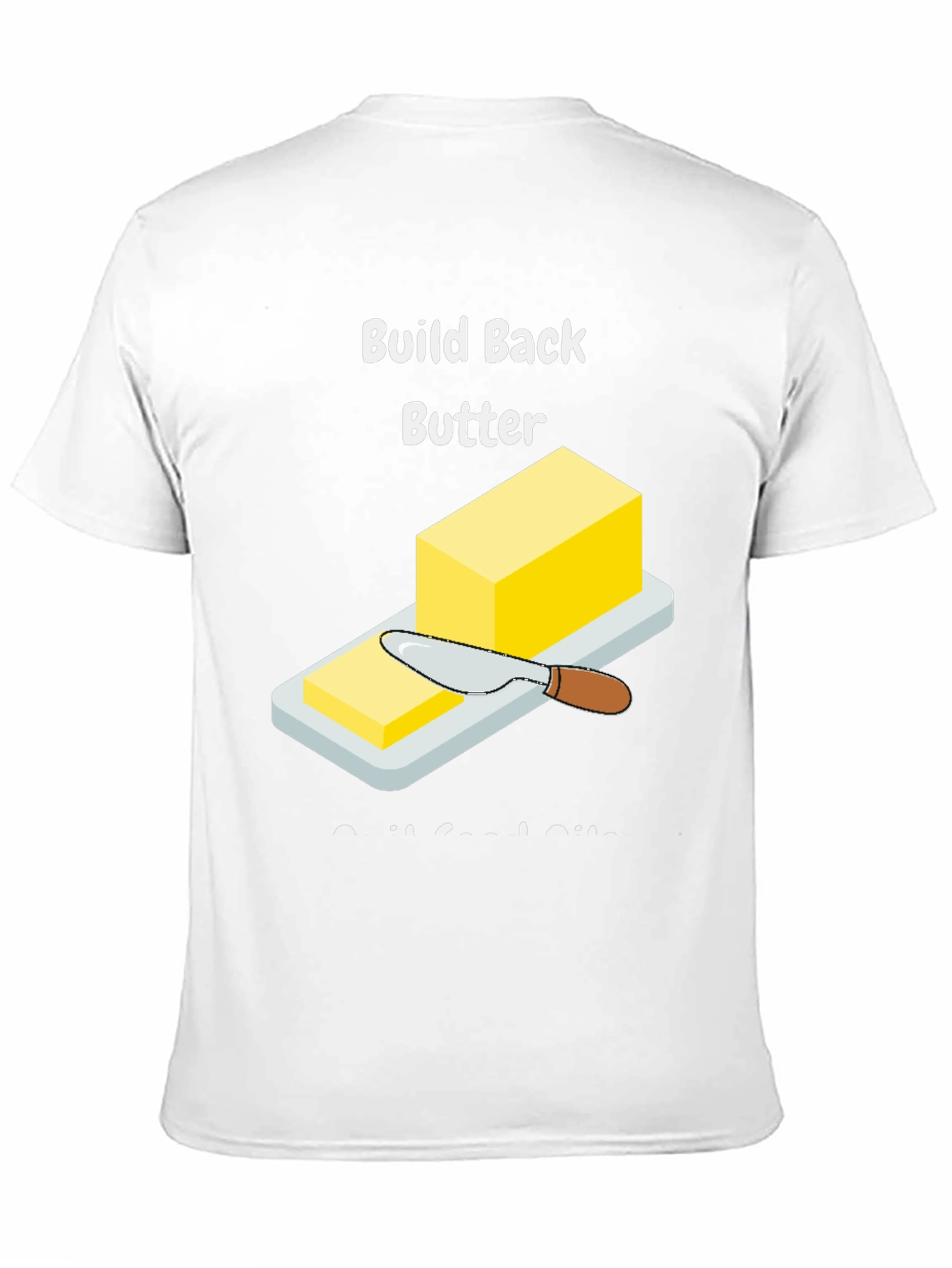 Black Build Back Butter T-Shirt view 11