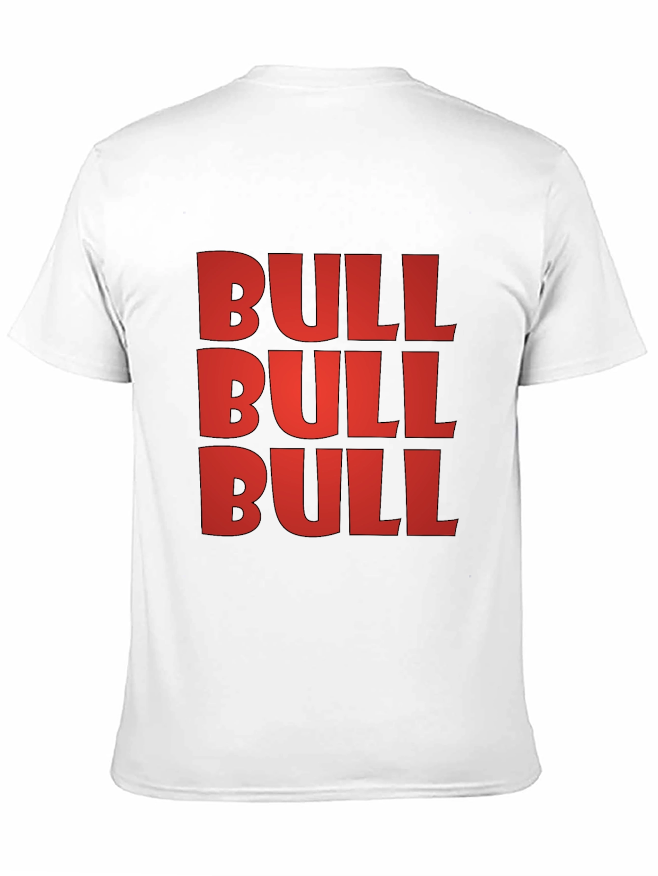 Black Bold BULL Graphic Tee - Statement T-Shirt view 11
