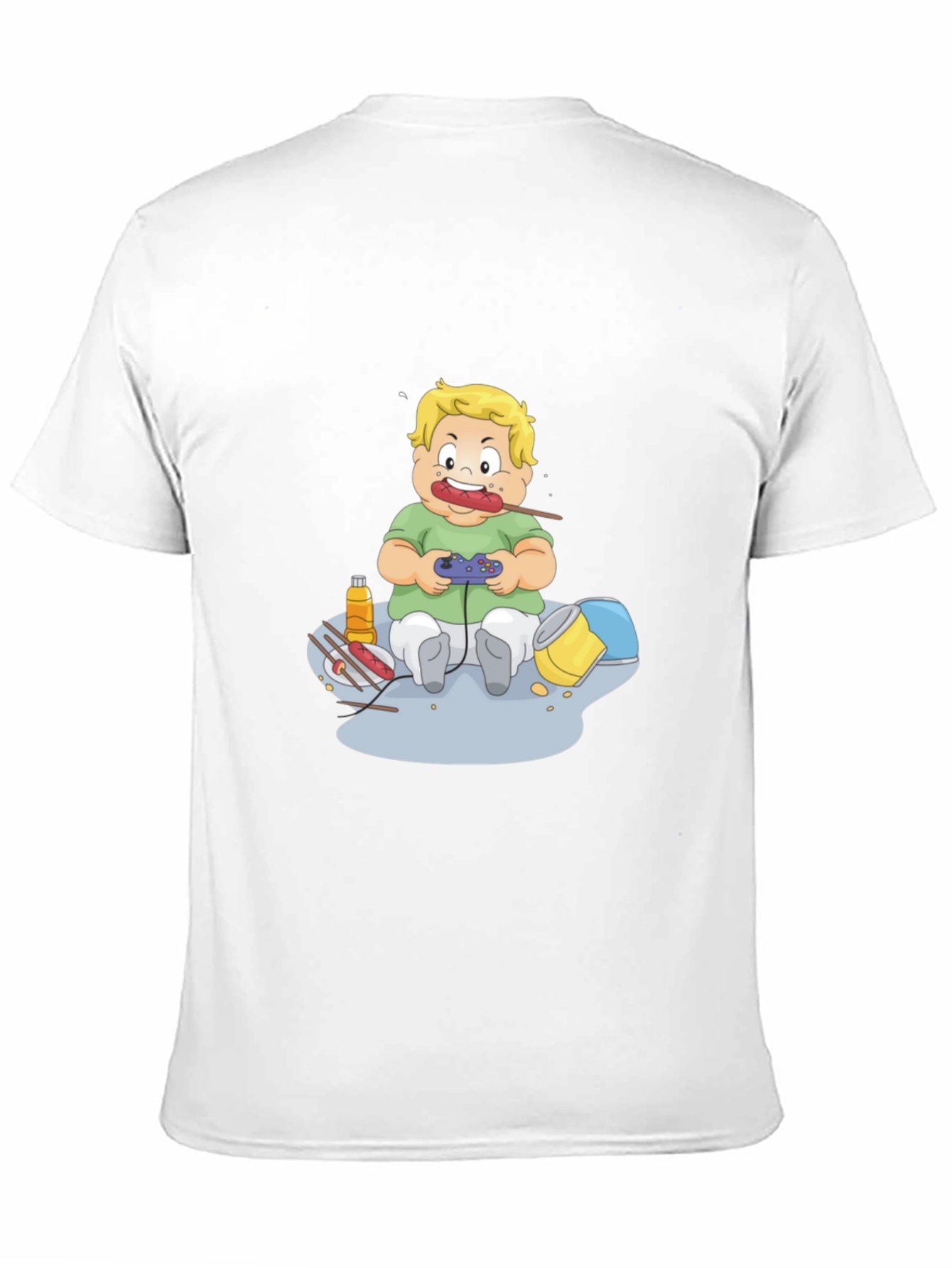 Black Gamer Baby Black T-Shirt view 11