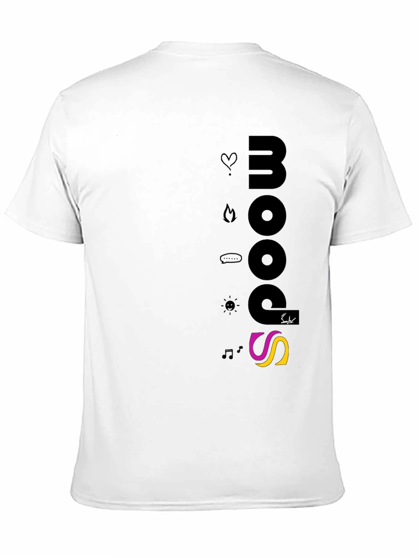 Black Mood Music Graphic Tee - Black view 11