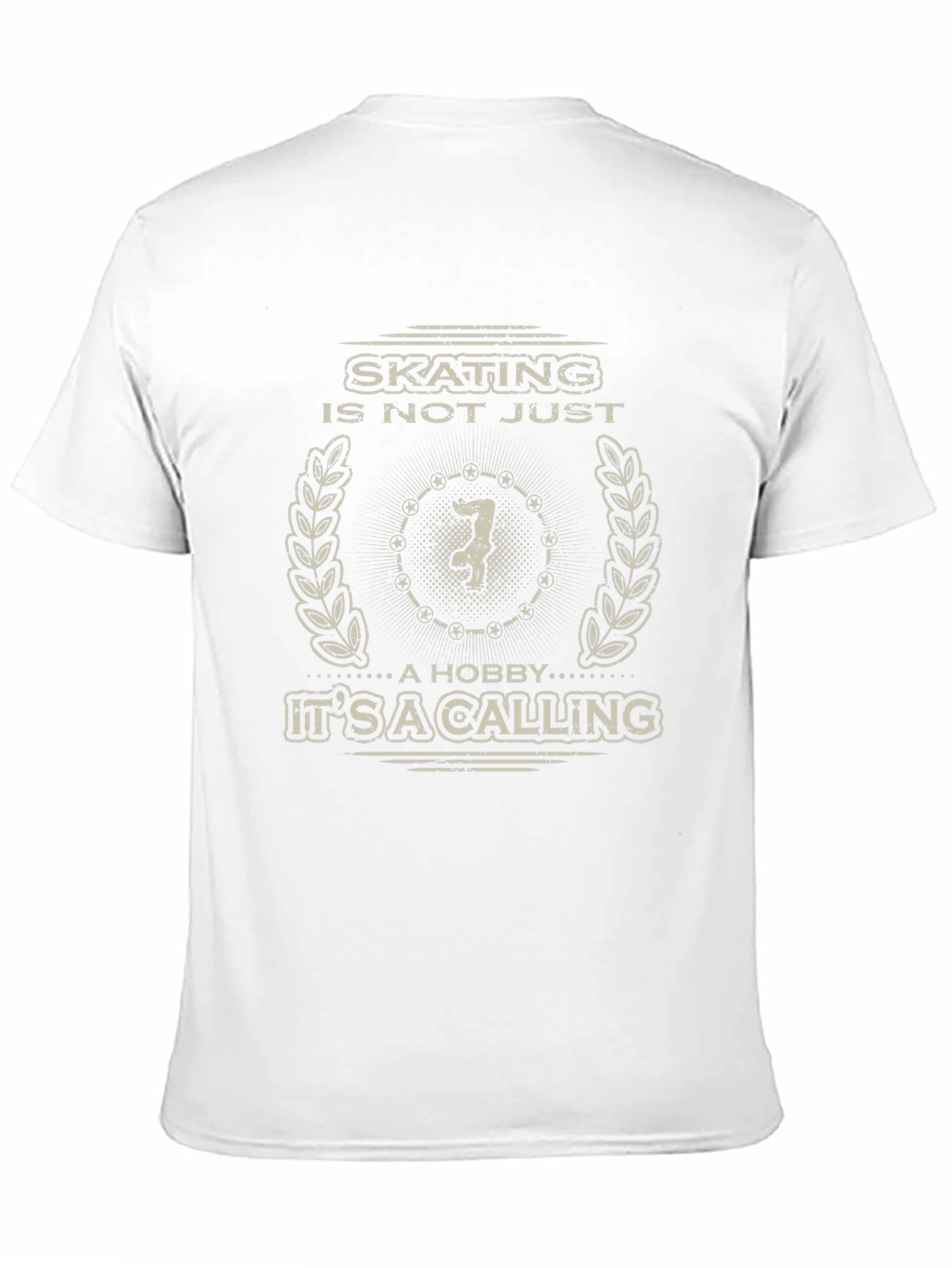 Black Skating is a Calling Black Graphic T-Shirt view 11