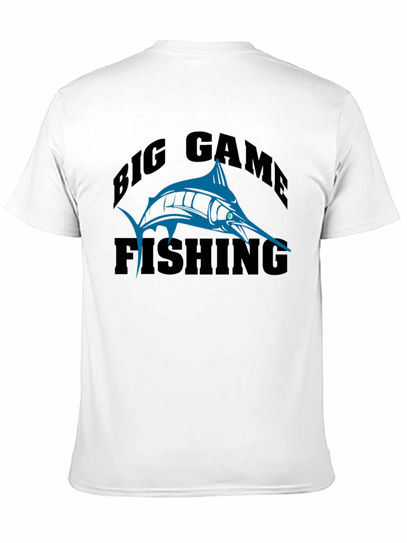 Big Game Fishing T-Shirt - Black - 11