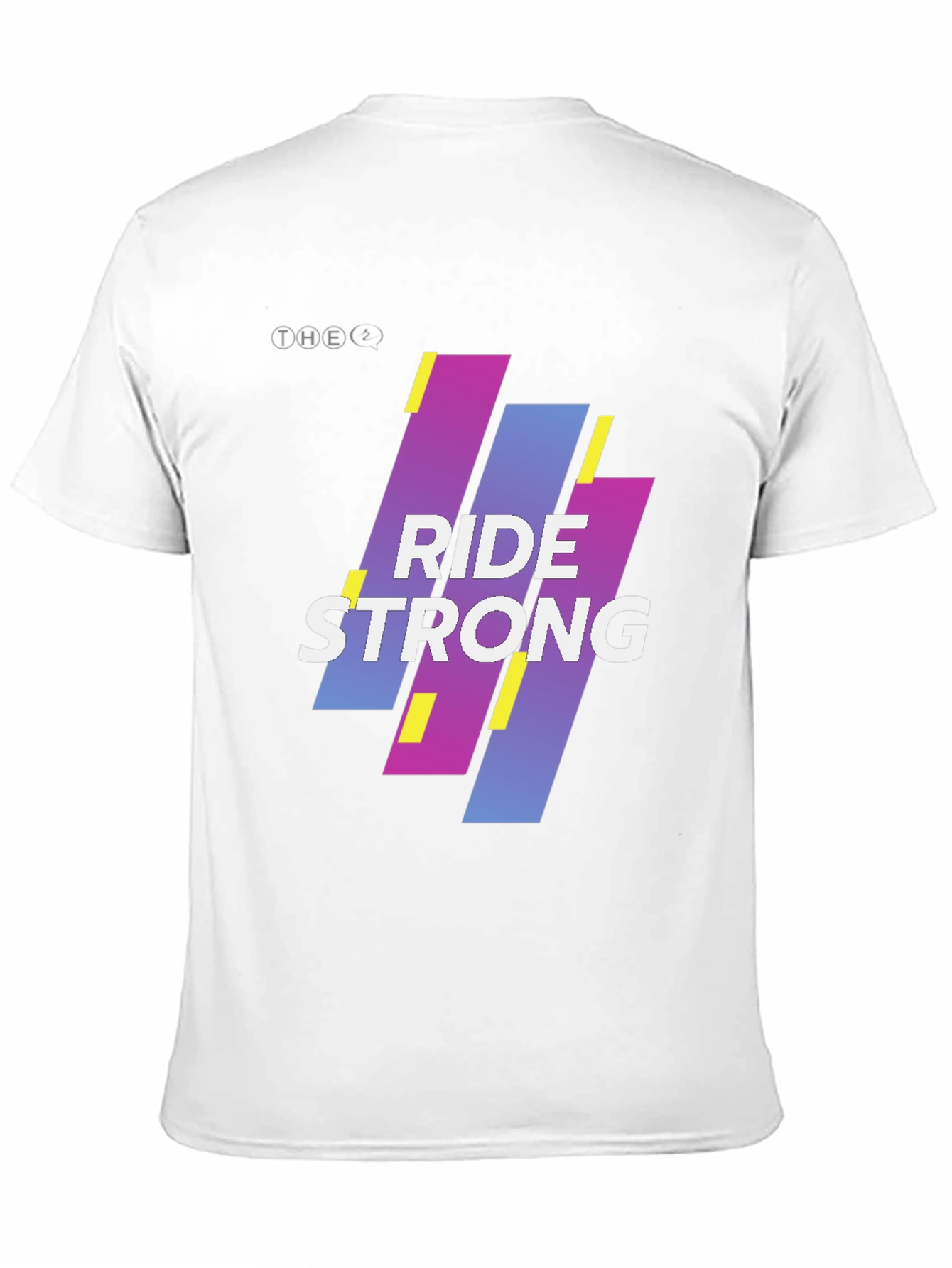 Black Ride Strong Graphic Tee - Black Cotton Blend view 11