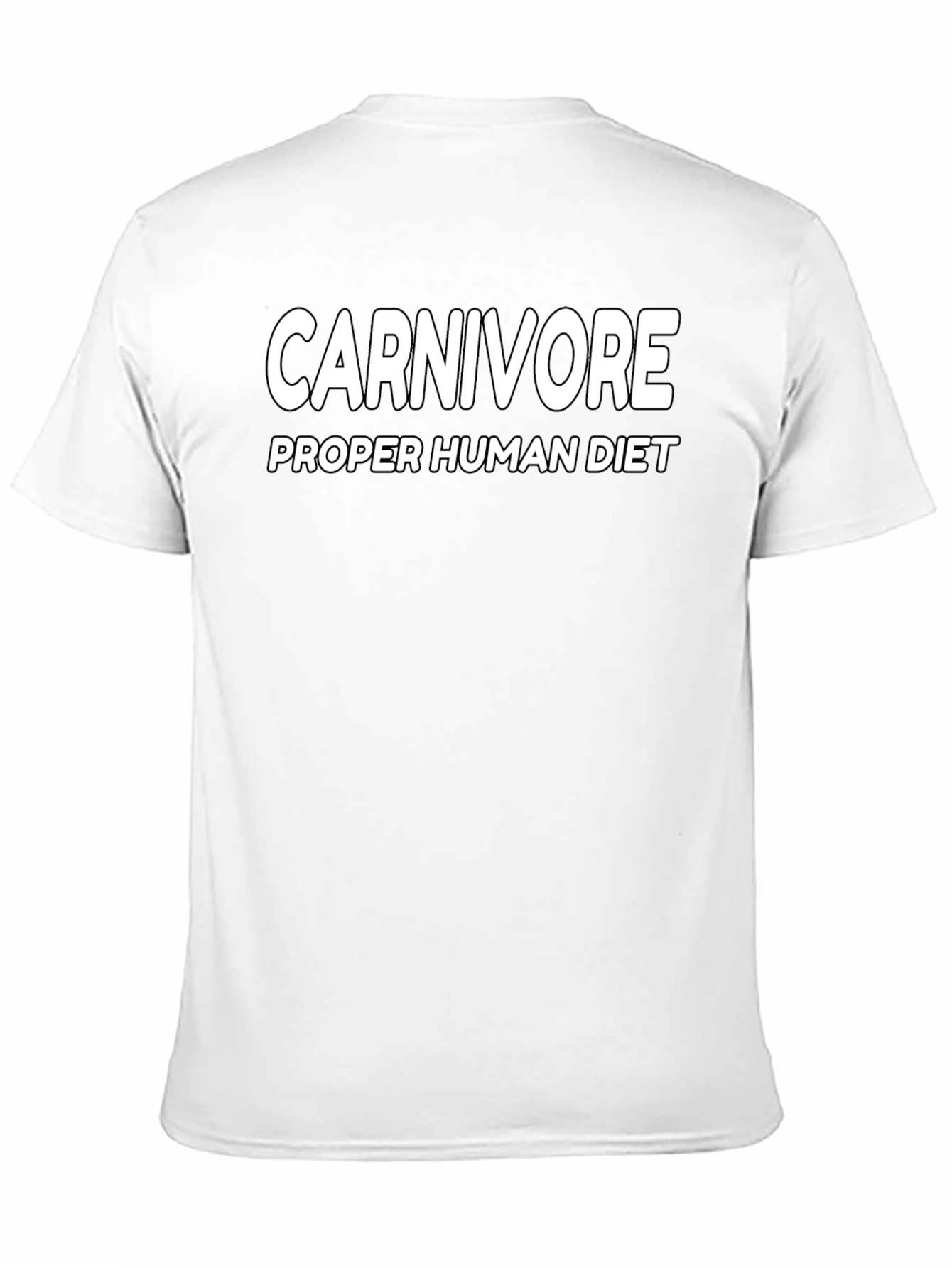 Black Carnivore Diet T-Shirt - Proper Human Diet Tee view 11