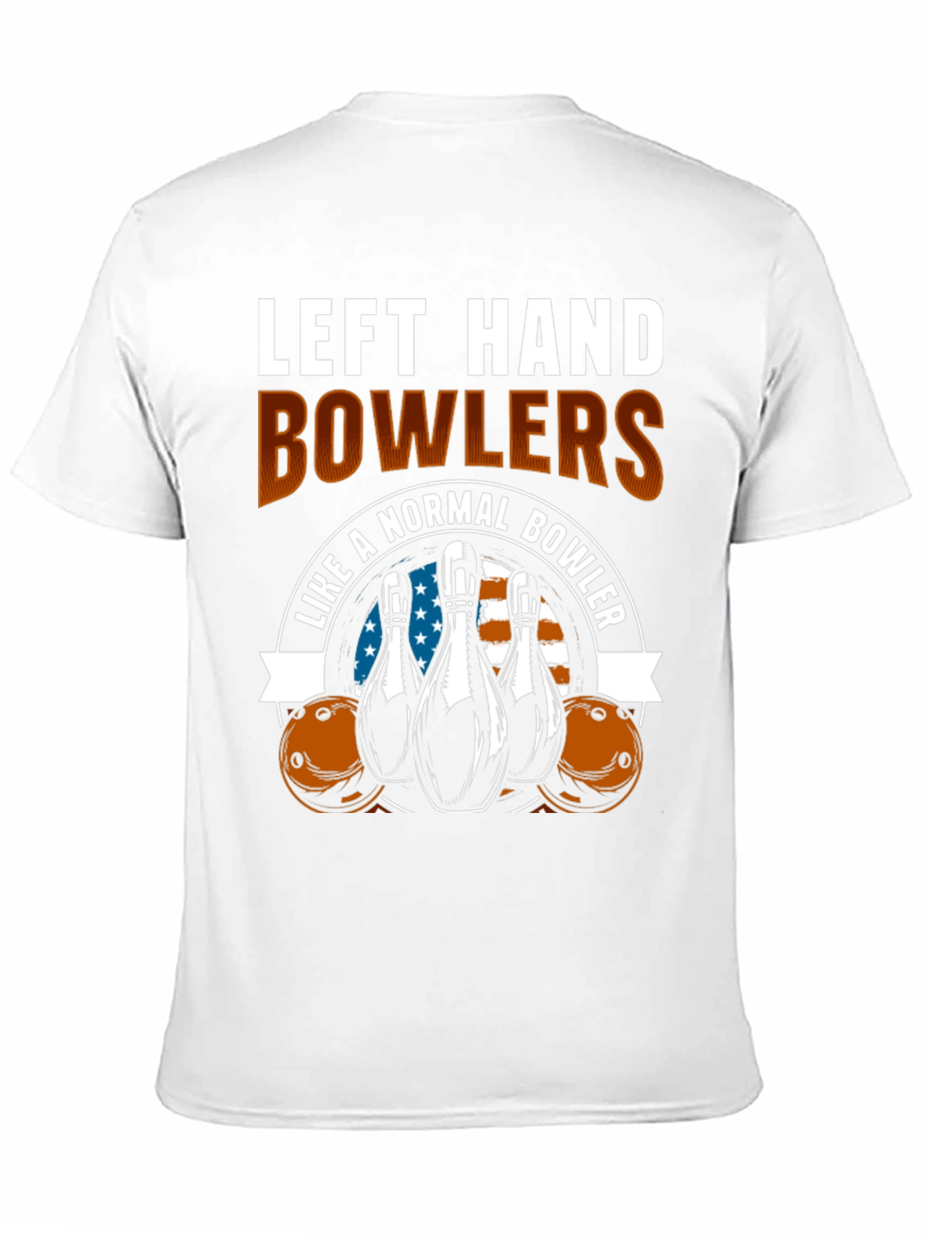 Black Left Hand Bowlers T-Shirt view 11
