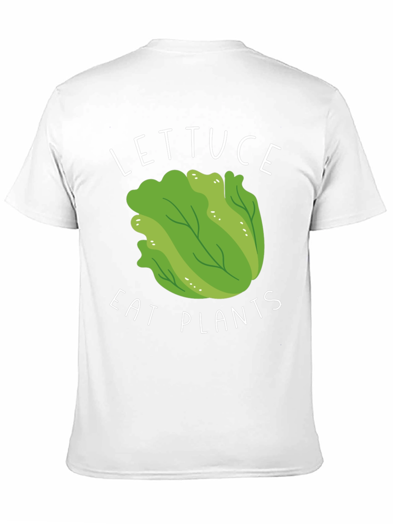 Black Lettuce Eat Plants Graphic Tee view 11