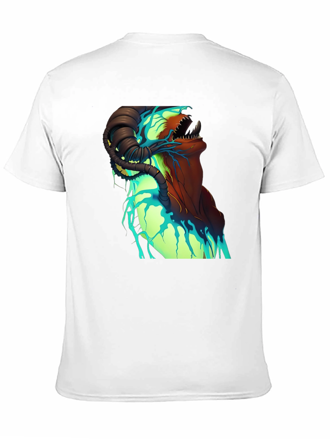 Black Monster Graphic T-Shirt - Unique Design view 11
