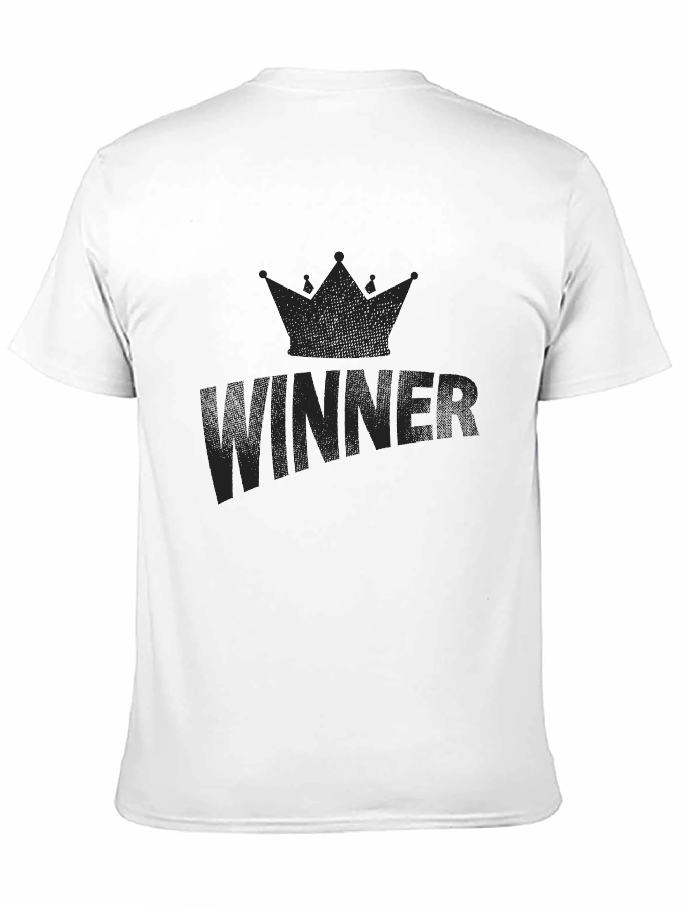 Black Winner Crown Graphic Tee - Black view 11