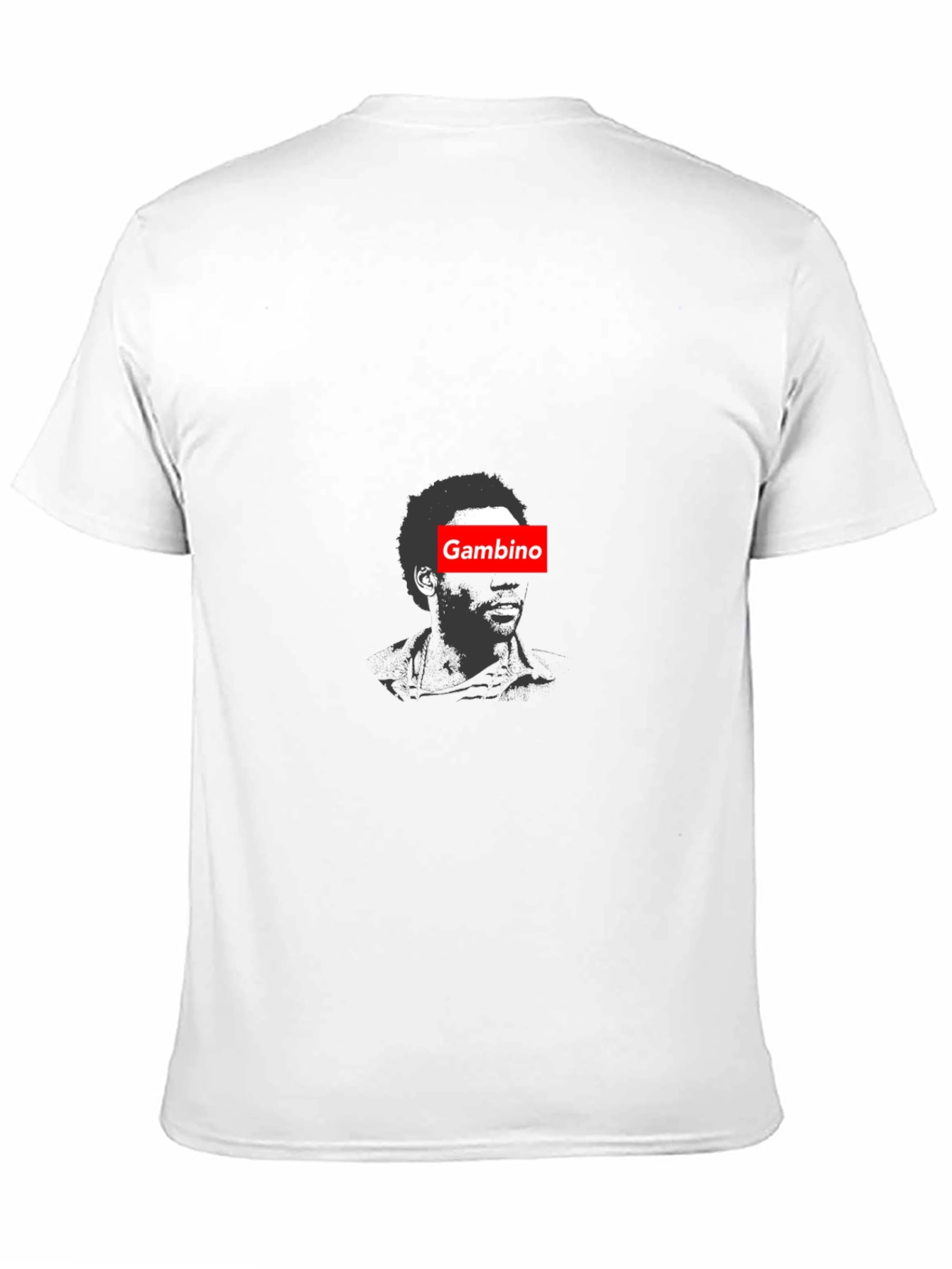 Gambino Portrait Graphic Tee - Stylish Black Cotton T-Shirt - 11