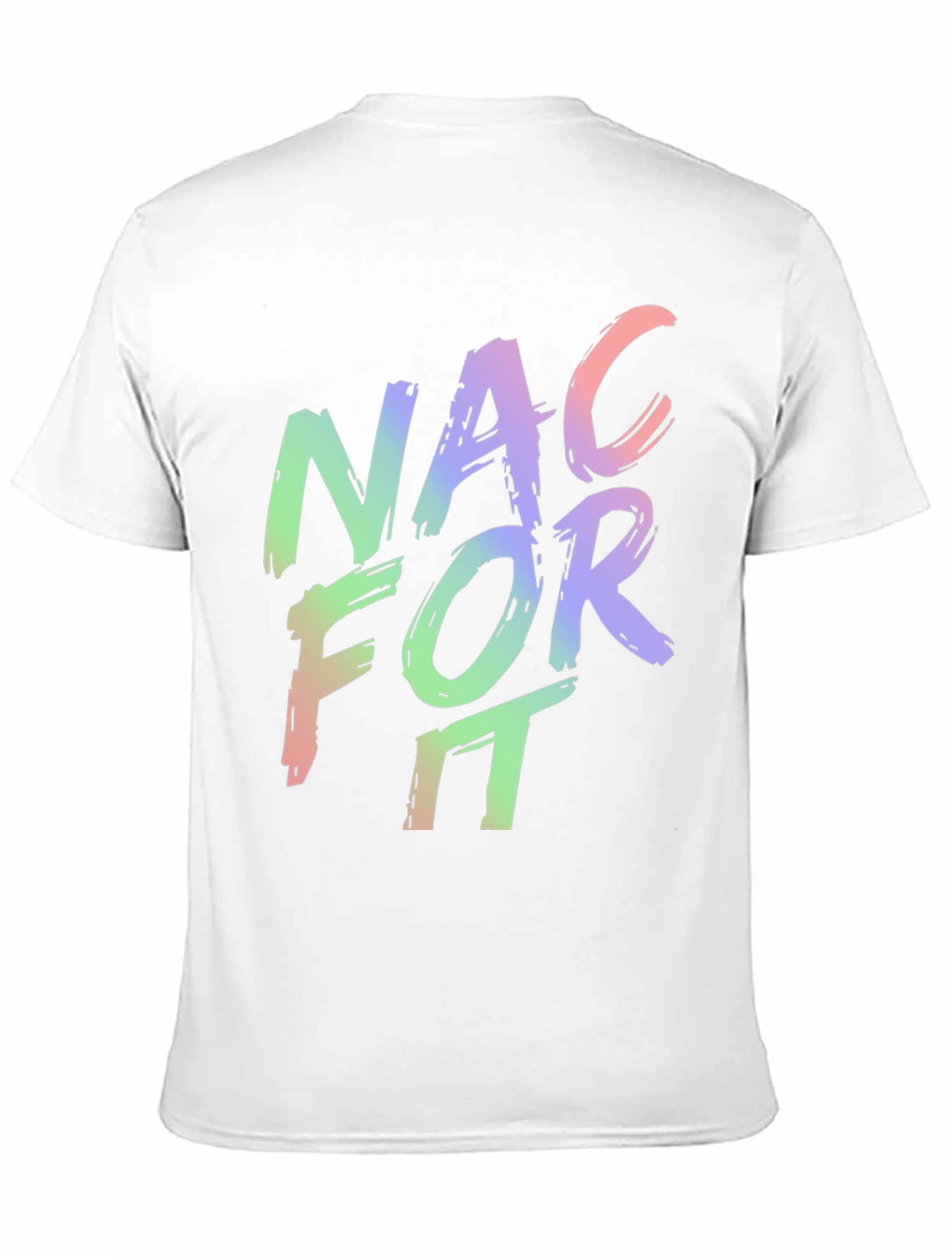 Black NAC For It - Men's Graphic T-Shirt view 11